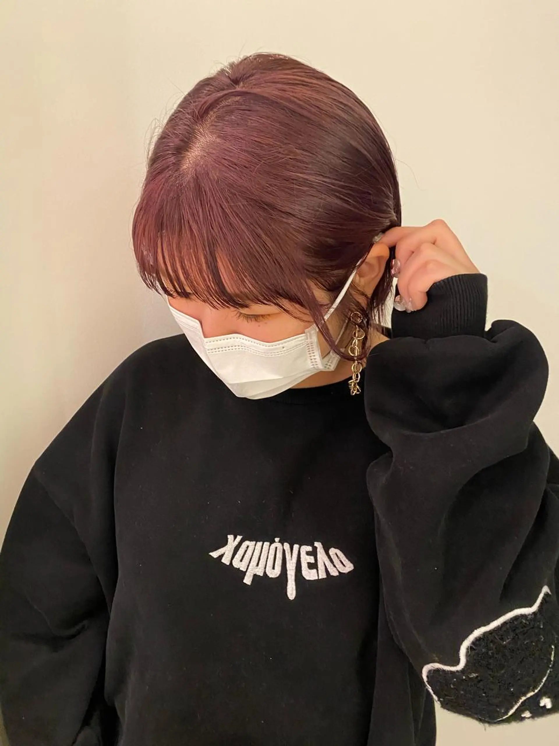 ショート musiiik saya/今泉のヘアスタイル