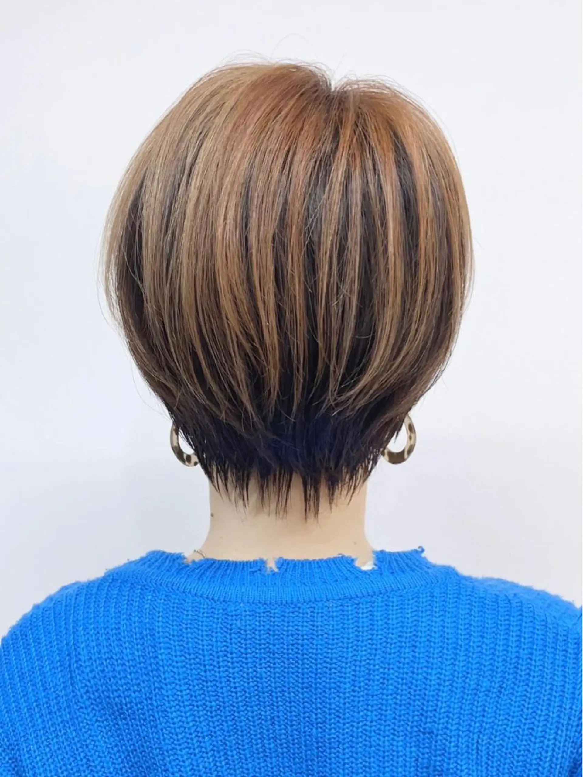 ショート 韓国風レイヤー ショート/犬塚 優介のヘアスタイル