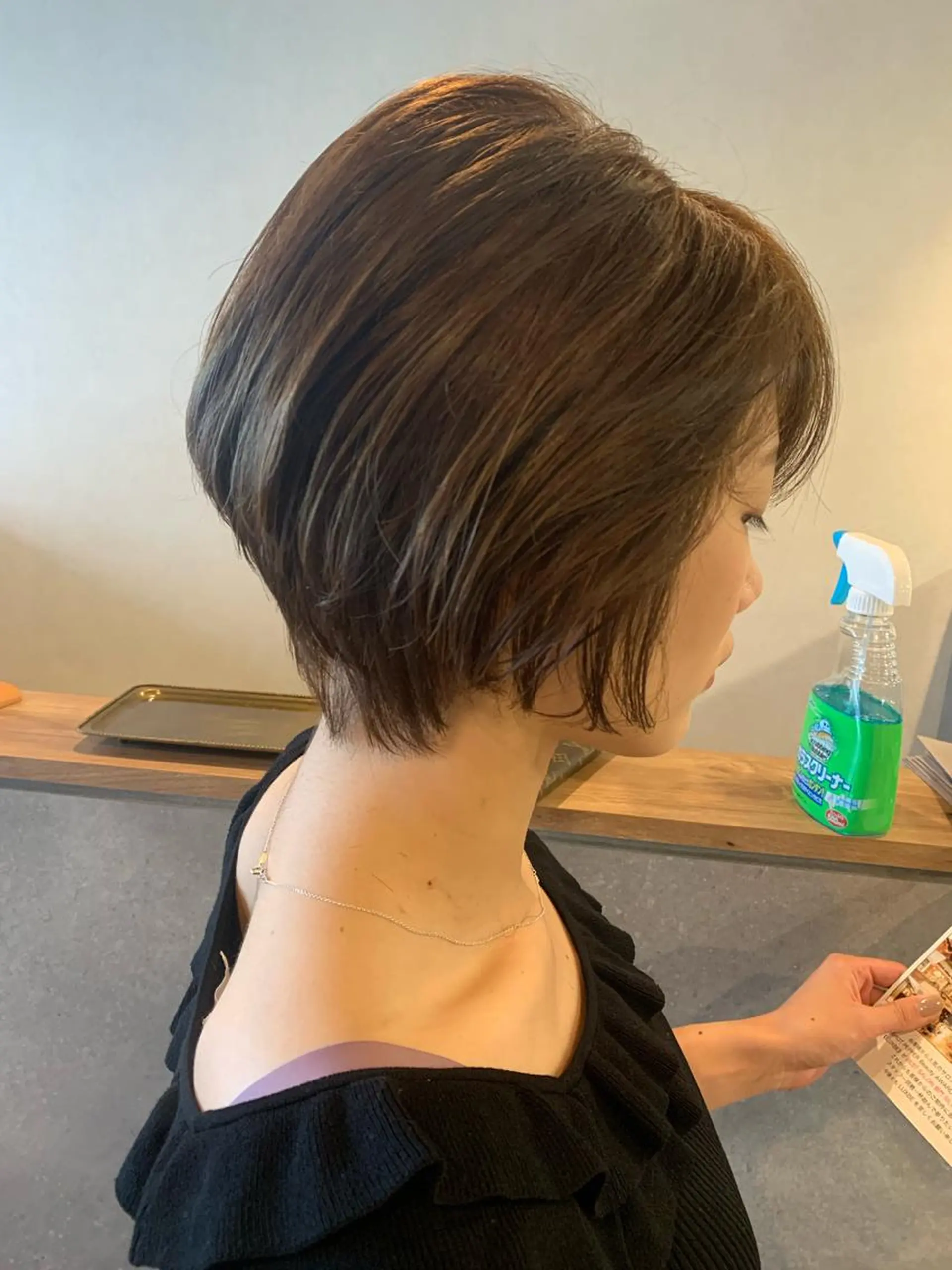 ショート カット 縮毛矯正 トリートメント 韓国風ツヤ髪サロン ⭐️髪質改善ルーチェのヘアスタイル