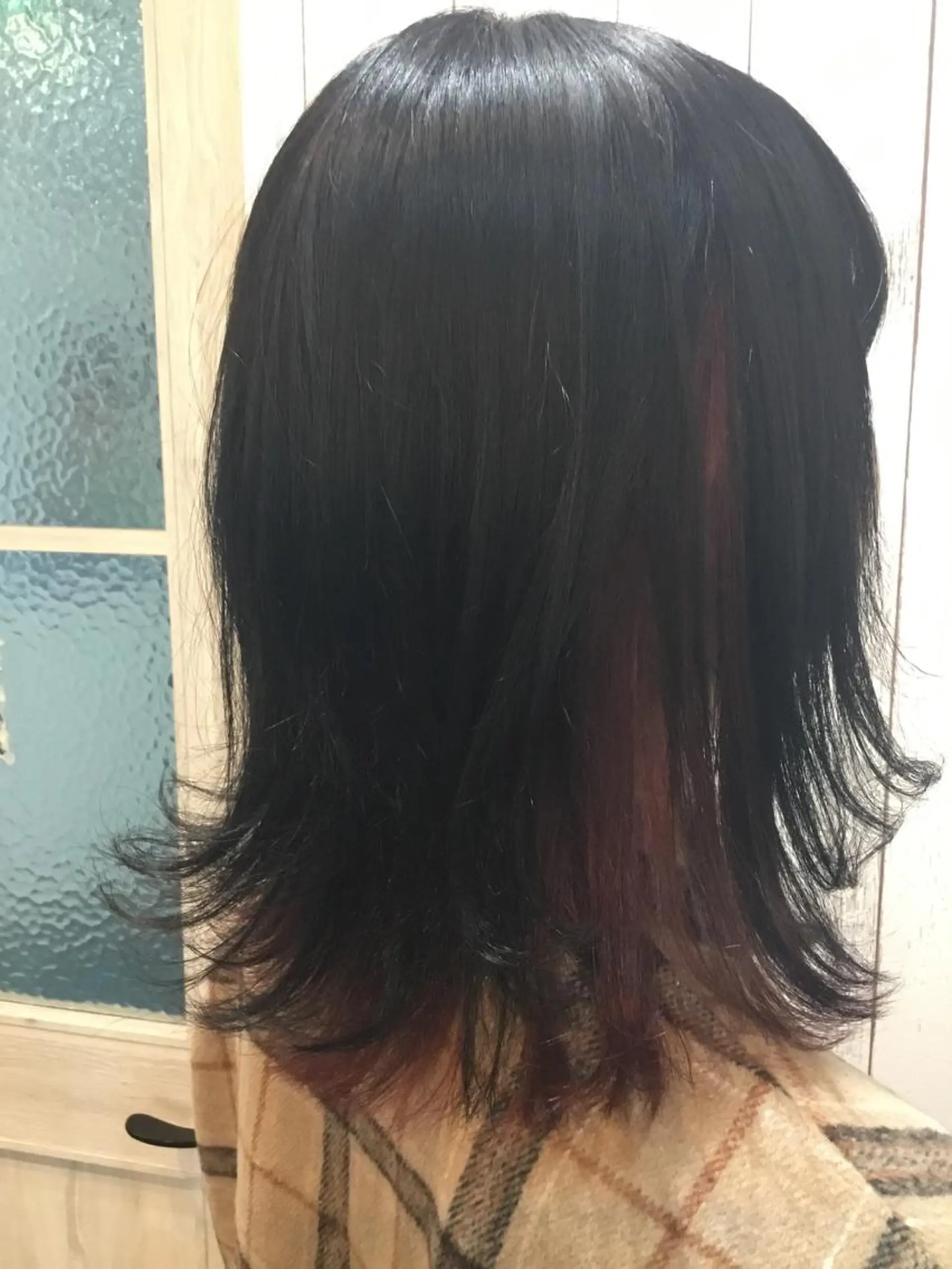 ミディアム カラー embrace エンブレイスのヘアスタイル