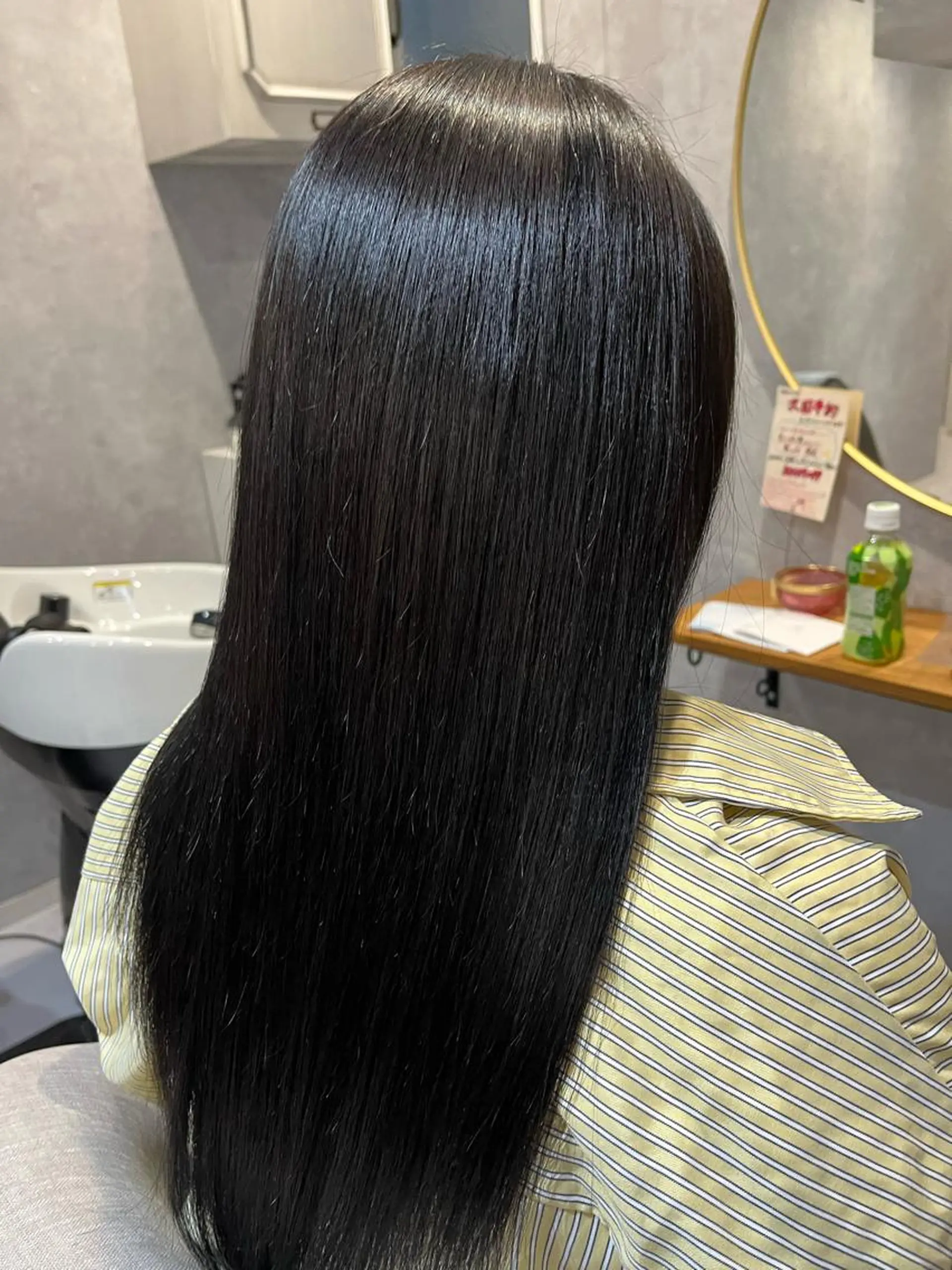 ロング カラー カット ヘアカラー トリートメント 髪質改善&Spa fee by carrefour 大橋店[フィー・バイ・カルフール大橋]所属・stylist Yukieのヘアスタイル