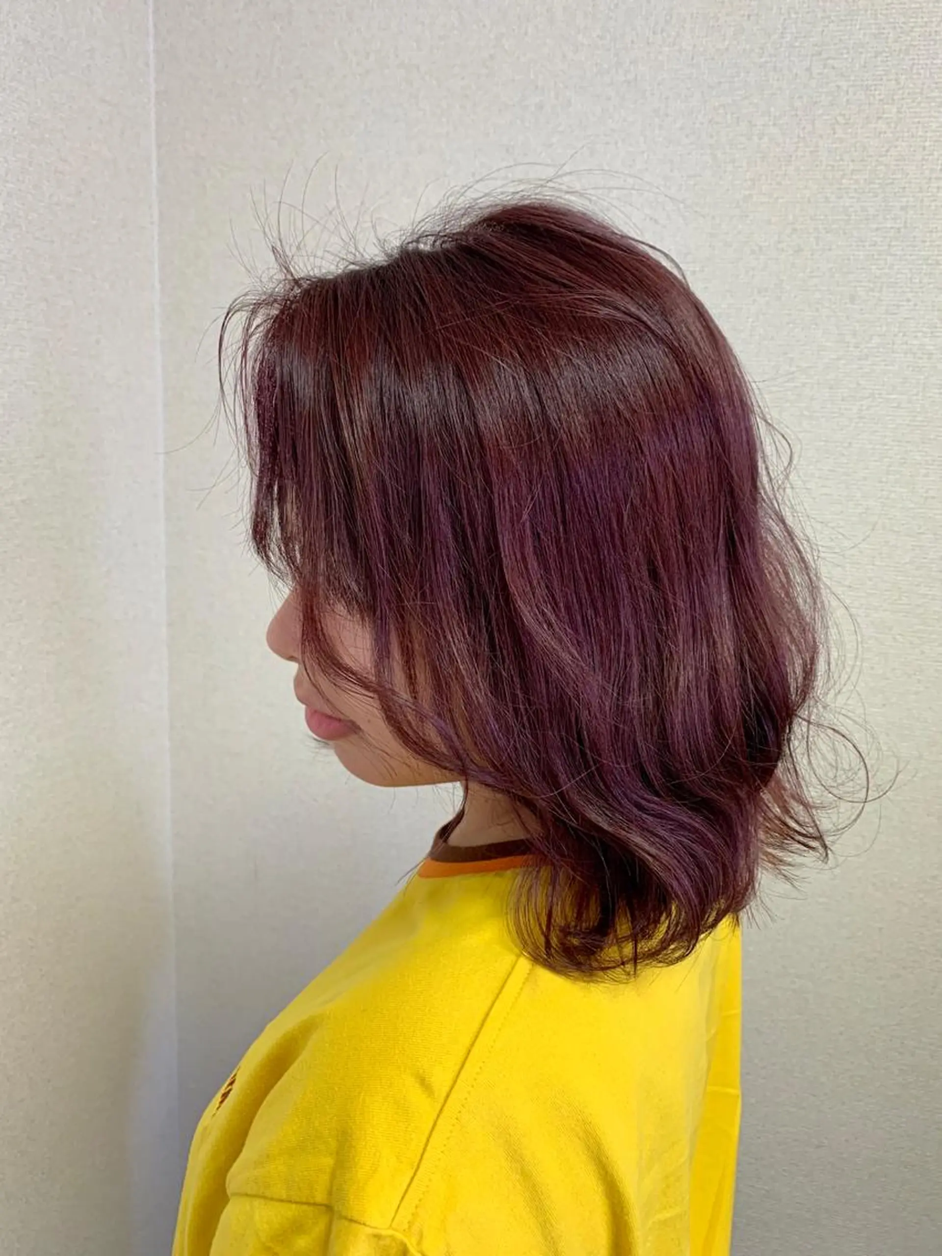 カラー ブリーチ ピンクカラー バイオレットカラー ヘアカラー トリートメント TriumpH天王寺店【ミルボンAujua認定サロン】所属・SAKI🐈‍⬛【 HAPPY届けます】のヘアスタイル