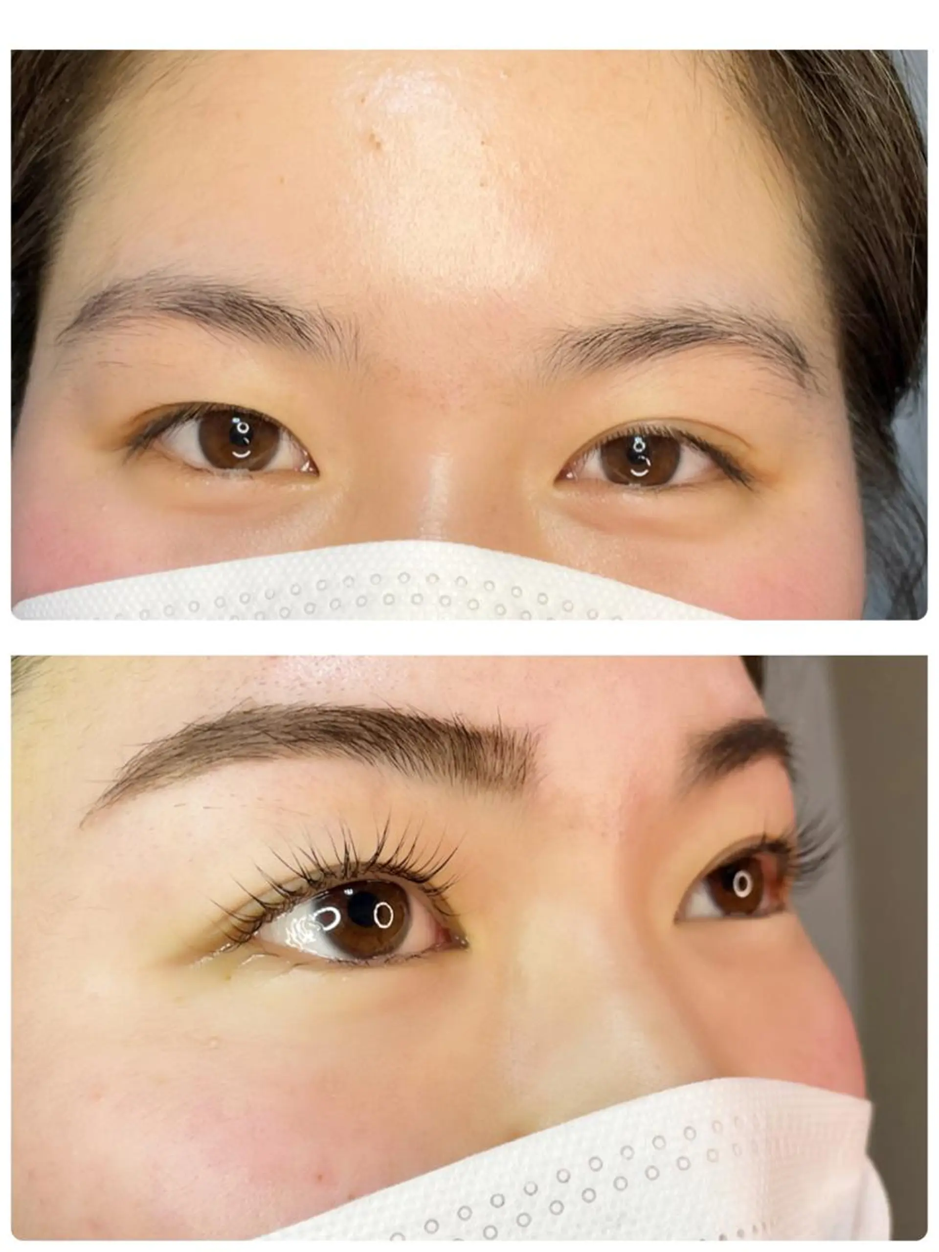 マツエク・マツパ アイブロウ 眉毛ワックス脱毛 パリジェンヌラッシュリフト まつげパーマ salonde CHANELのマツエク・マツパデザイン