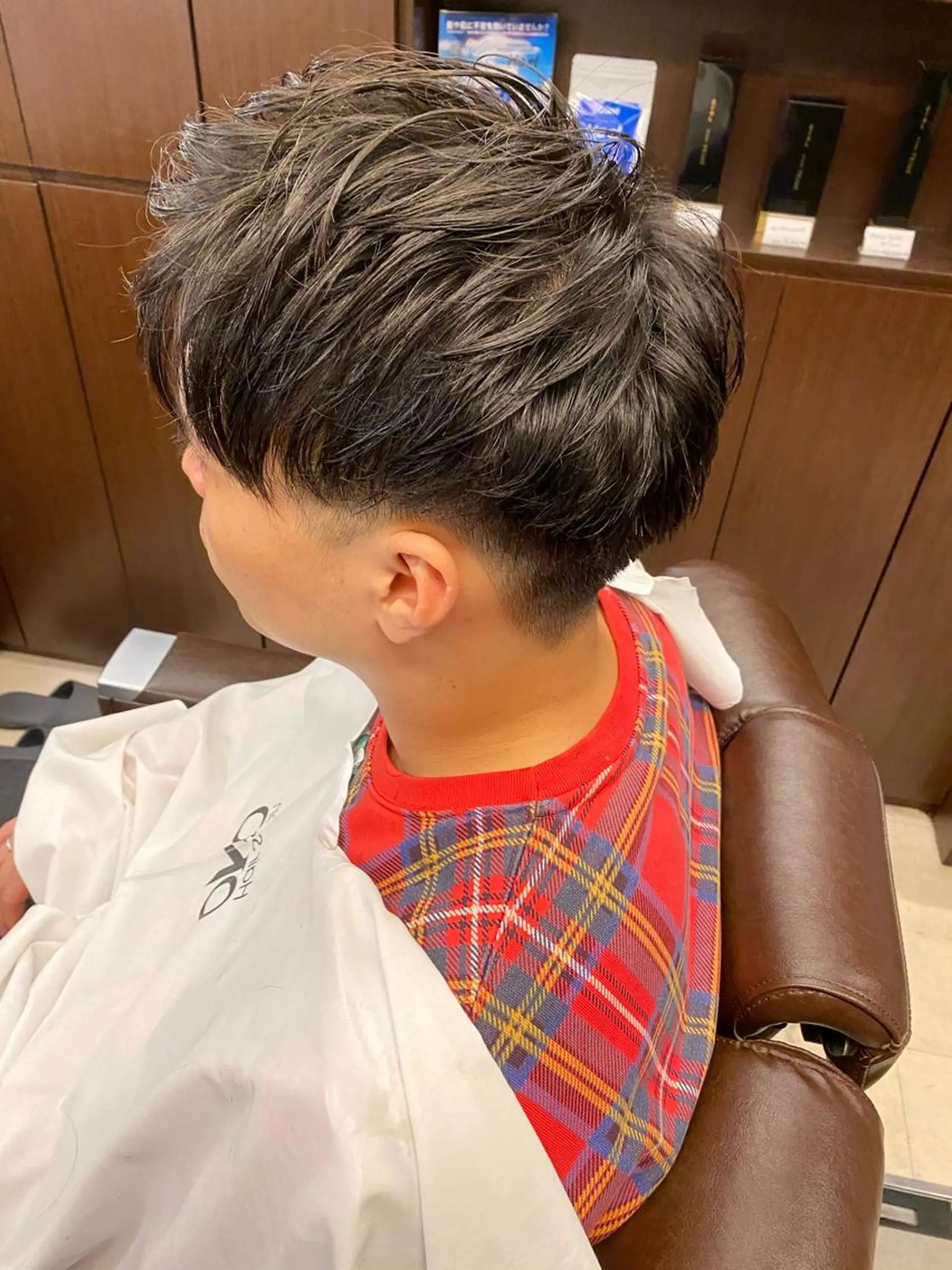 ショート メンズ TRAD  BARBER STYLE Ⅱ所属・💈二子玉川メンズ カット木村海斗💈のヘアスタイル