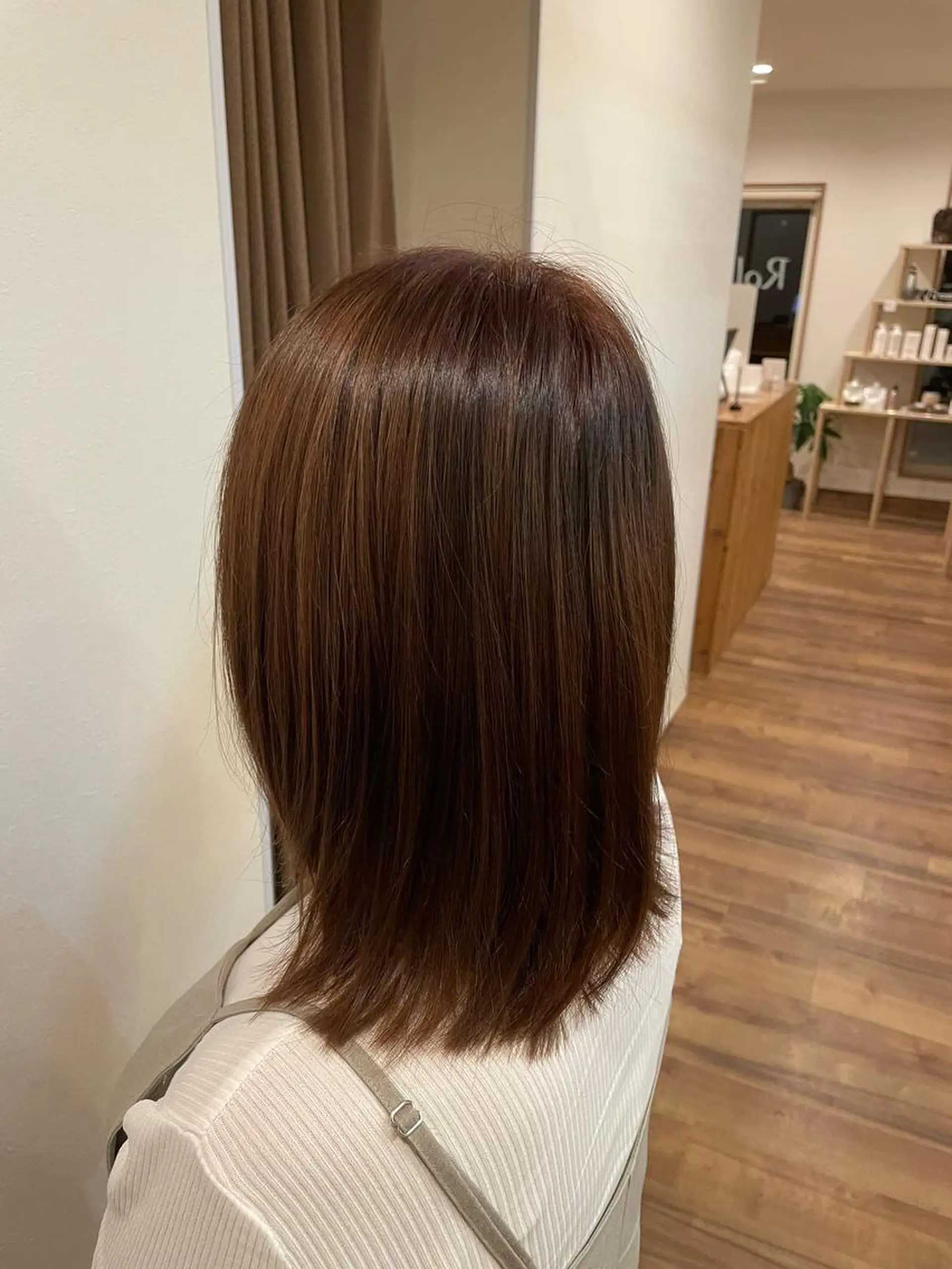 ミディアム カラー ヘアカラー トリートメント 狩野 龍二のヘアスタイル
