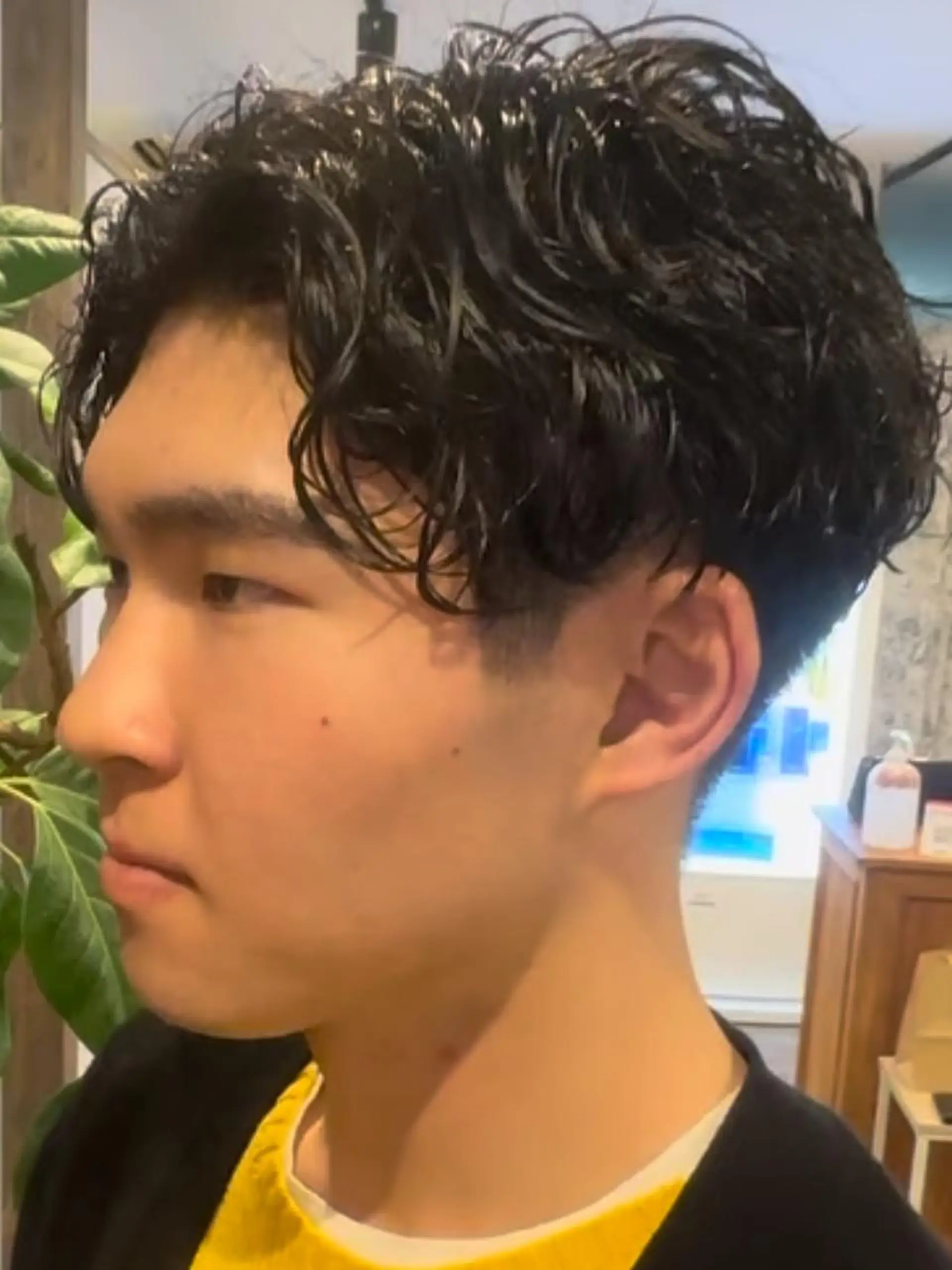 パーマ メンズ 個室型美容室san 都賀店のヘアスタイル