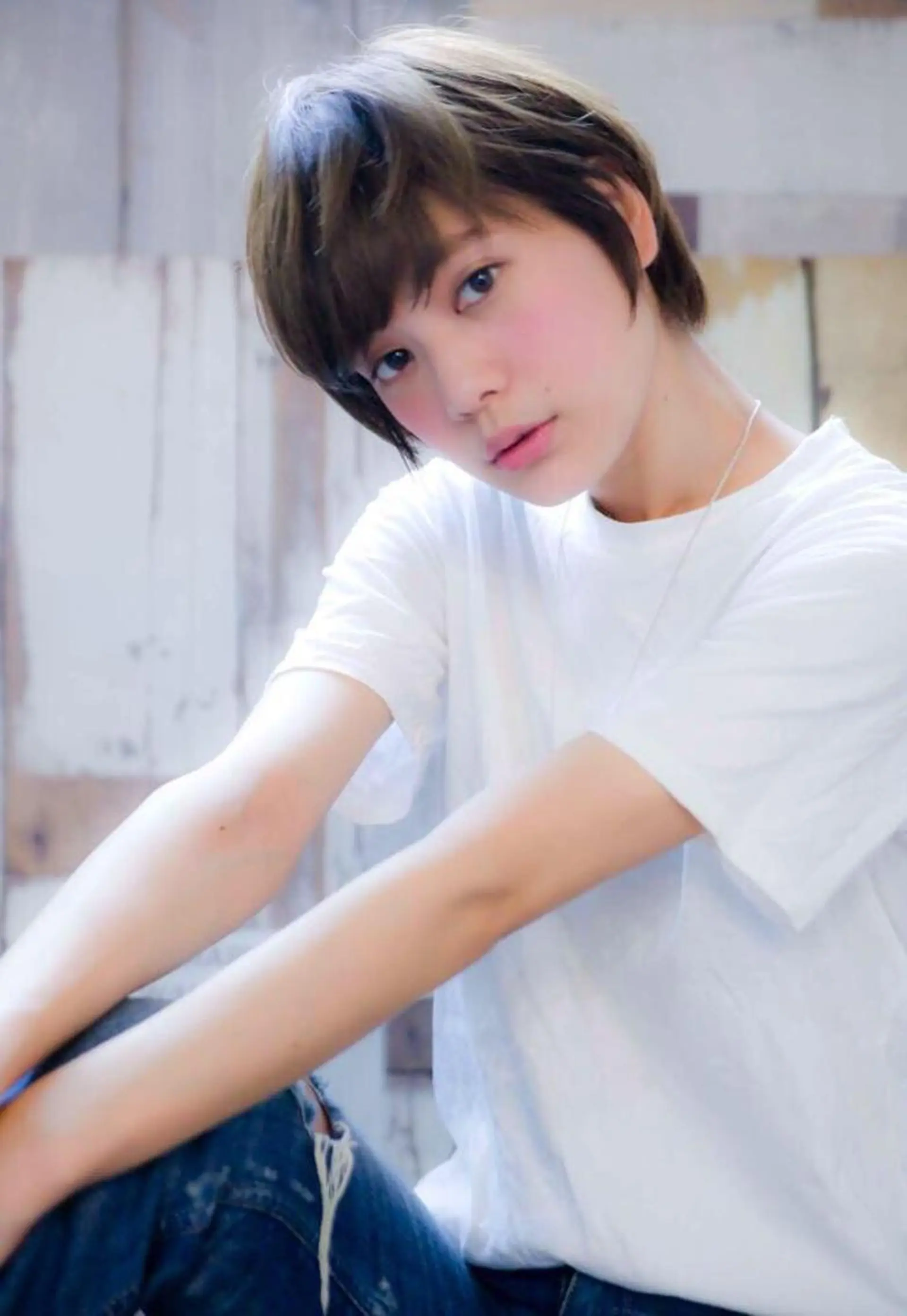 ショート カラー hao所属・西山 頌太のヘアスタイル