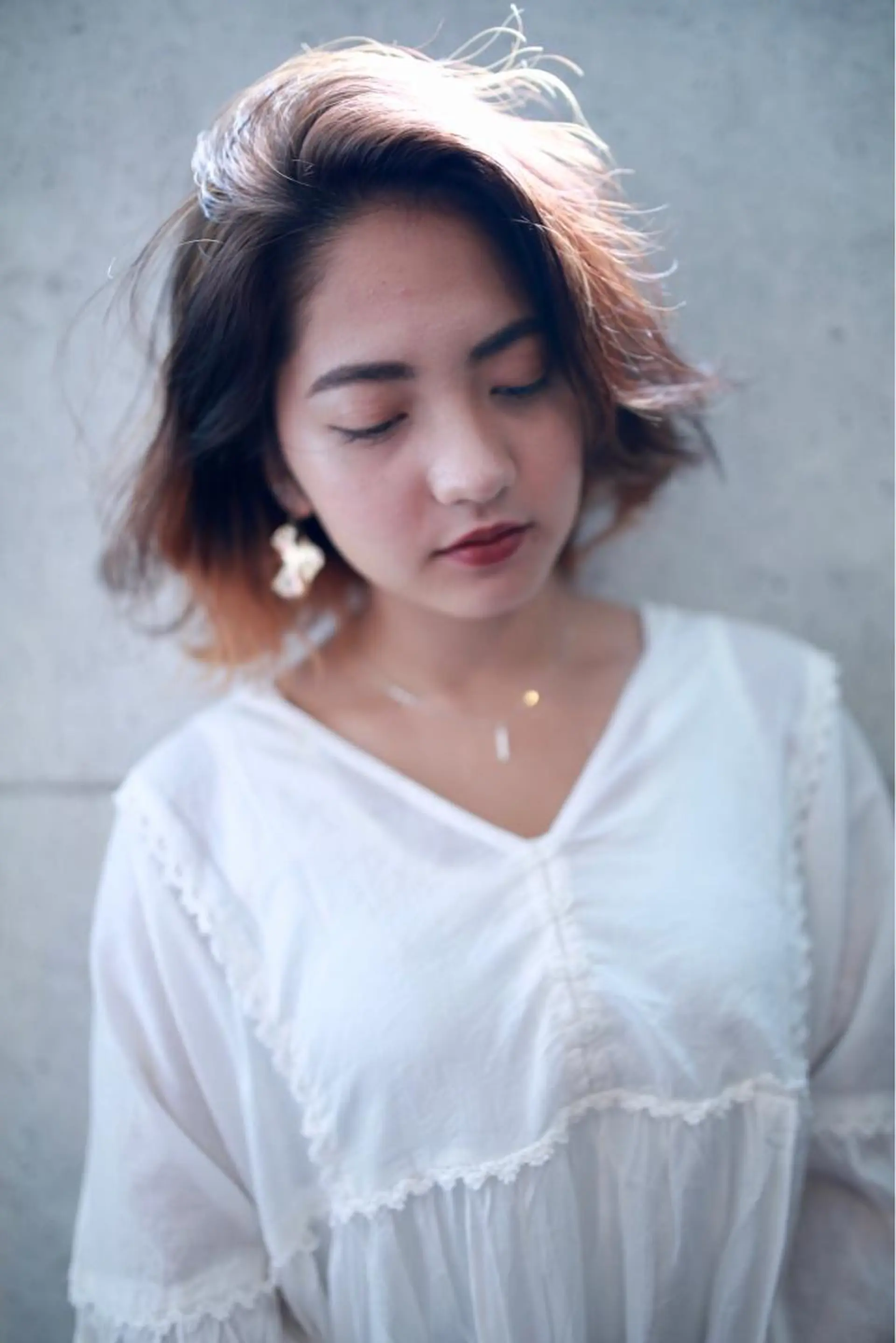 カラー カット ヘアカラー トリートメント ヘッドスパ premier modelsのヘアスタイル