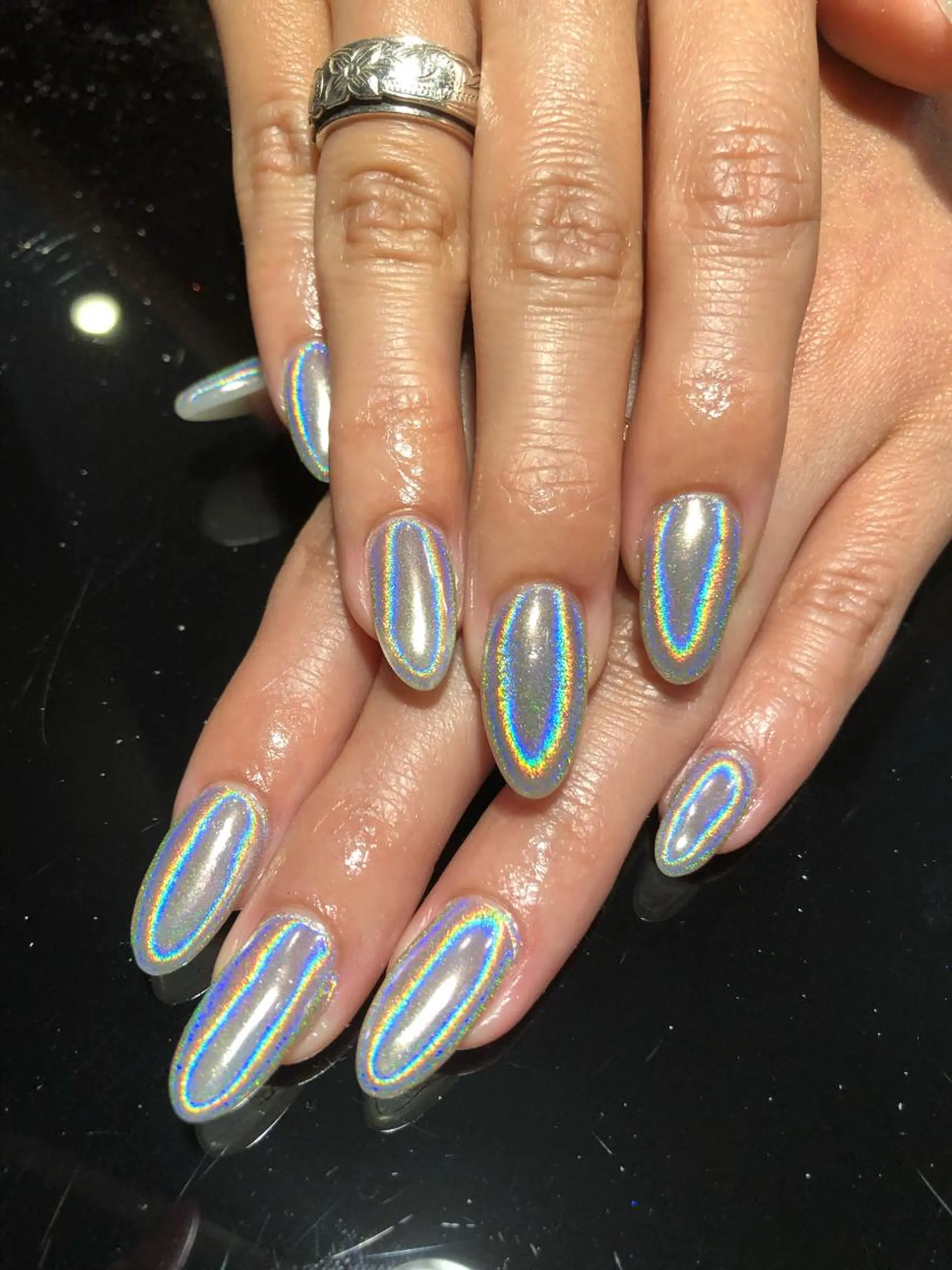 ロング カラー キッズ ネイル ハンドネイル ハンドケア 💎ビューティサロン 湘南　RIRAN💎のネイルデザイン