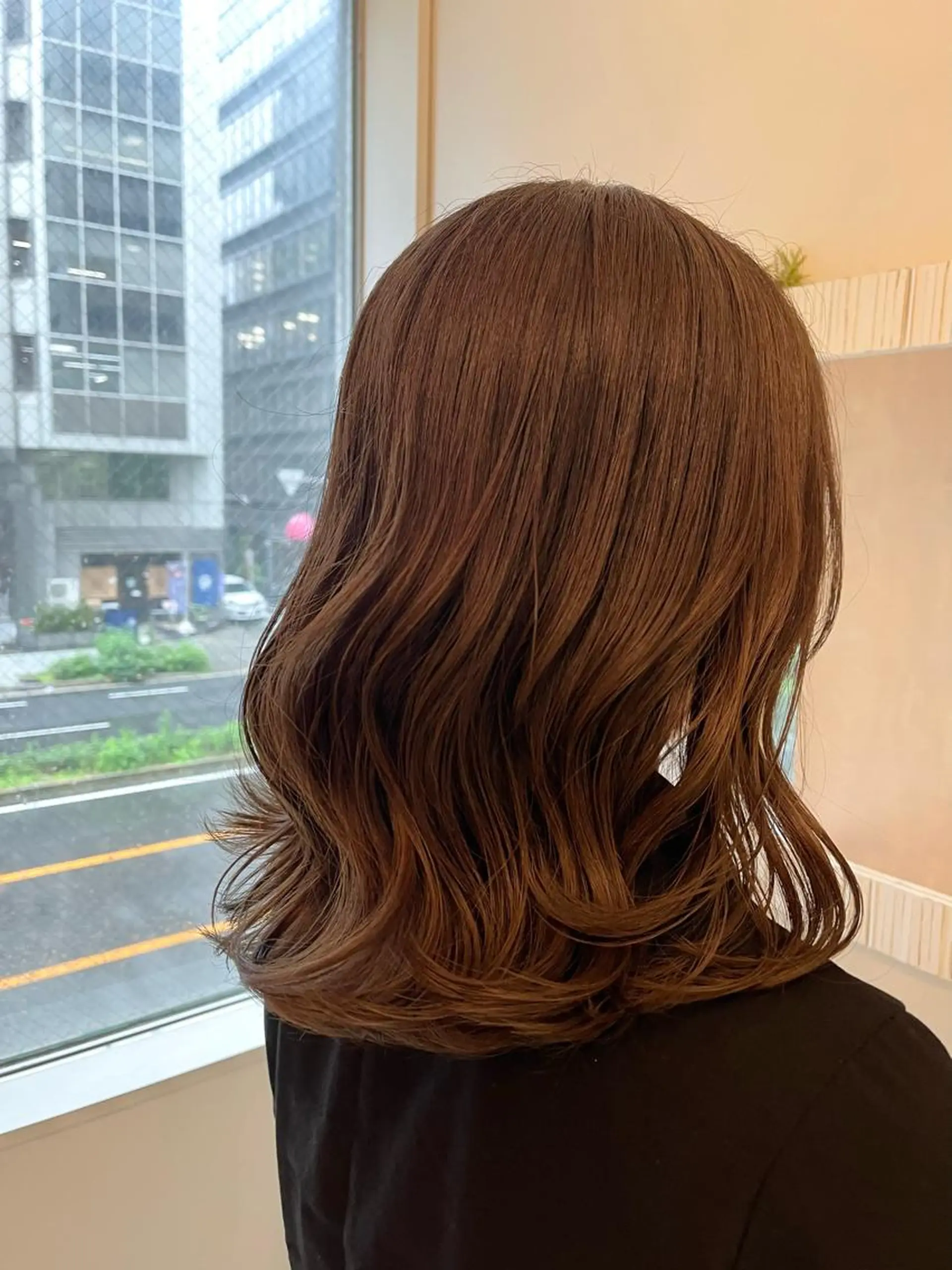 ミディアム SIKI yuuna モテ韓国ヘア☁️のヘアスタイル