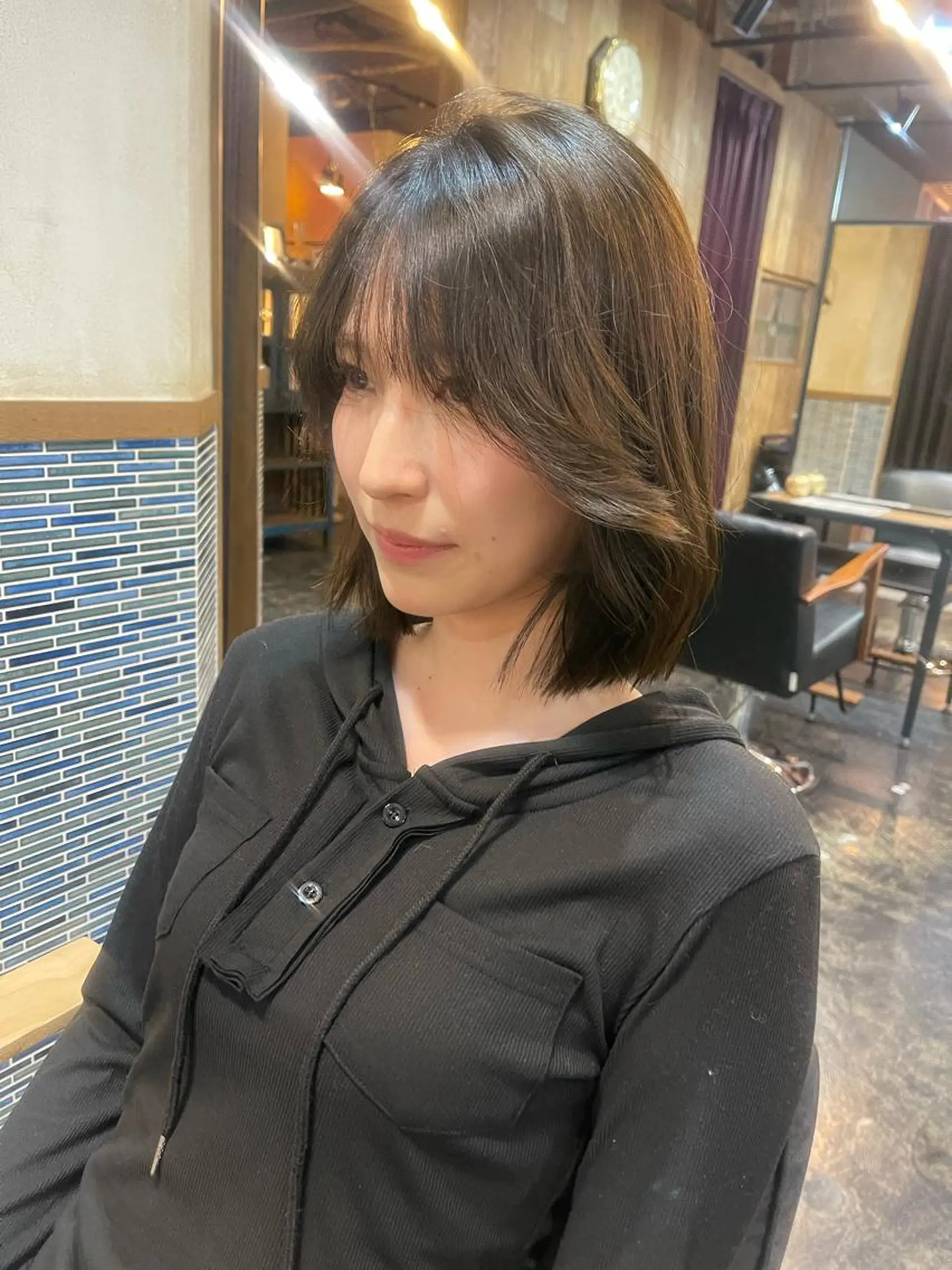 ショート カット ヘアカラー 韓国 / 中国ヘア 🦋Noniのヘアスタイル