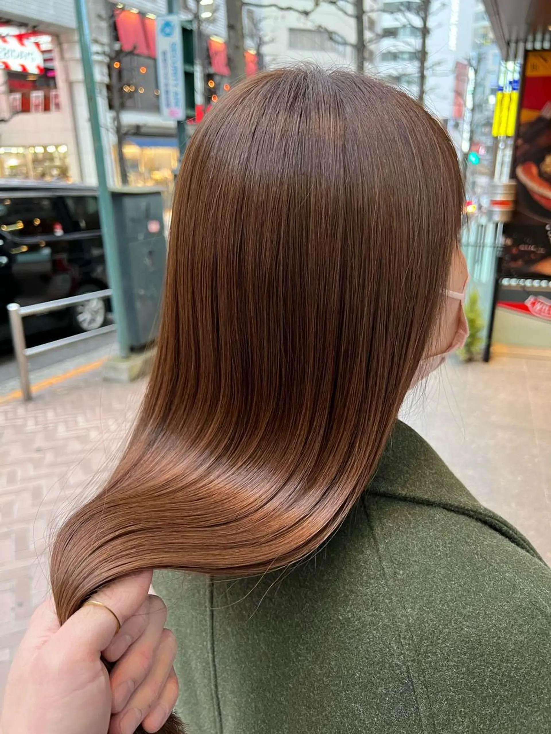 ロング パーマ 髪質改善/縮毛矯正 艶カラー/珠聡のヘアスタイル