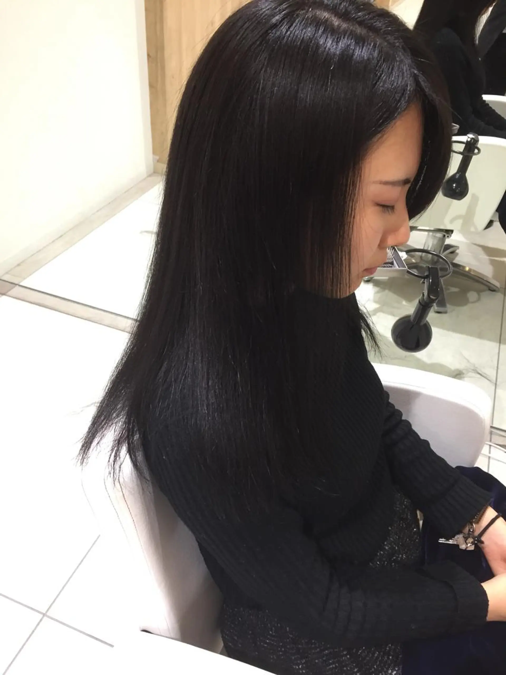 ロング カット 松吉 純平のヘアスタイル