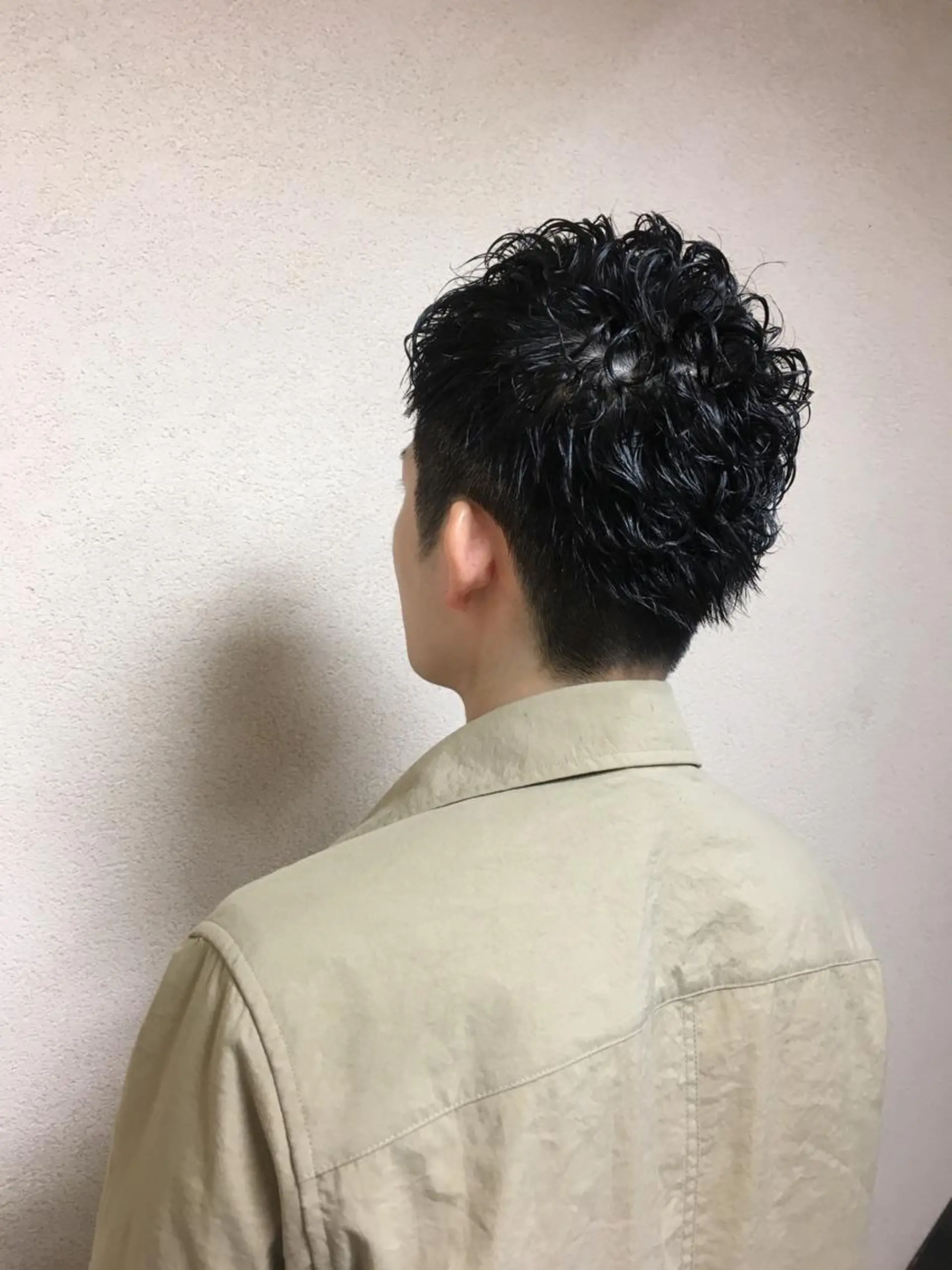 ショート パーマ メンズ 清水 まなのマツエク・マツパデザイン