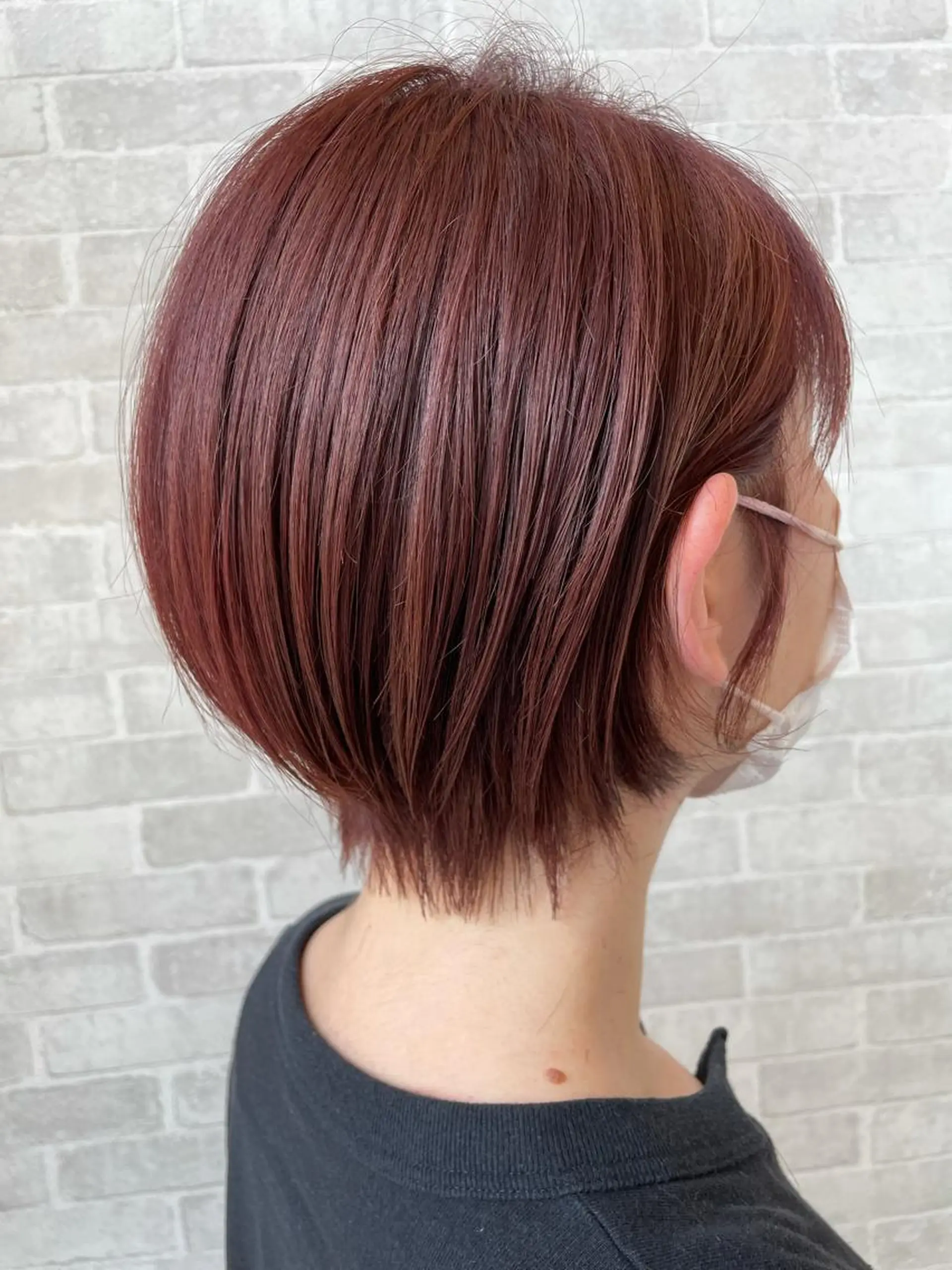 ショート カラー カット ヘアカラー Well's TAIGAのヘアスタイル