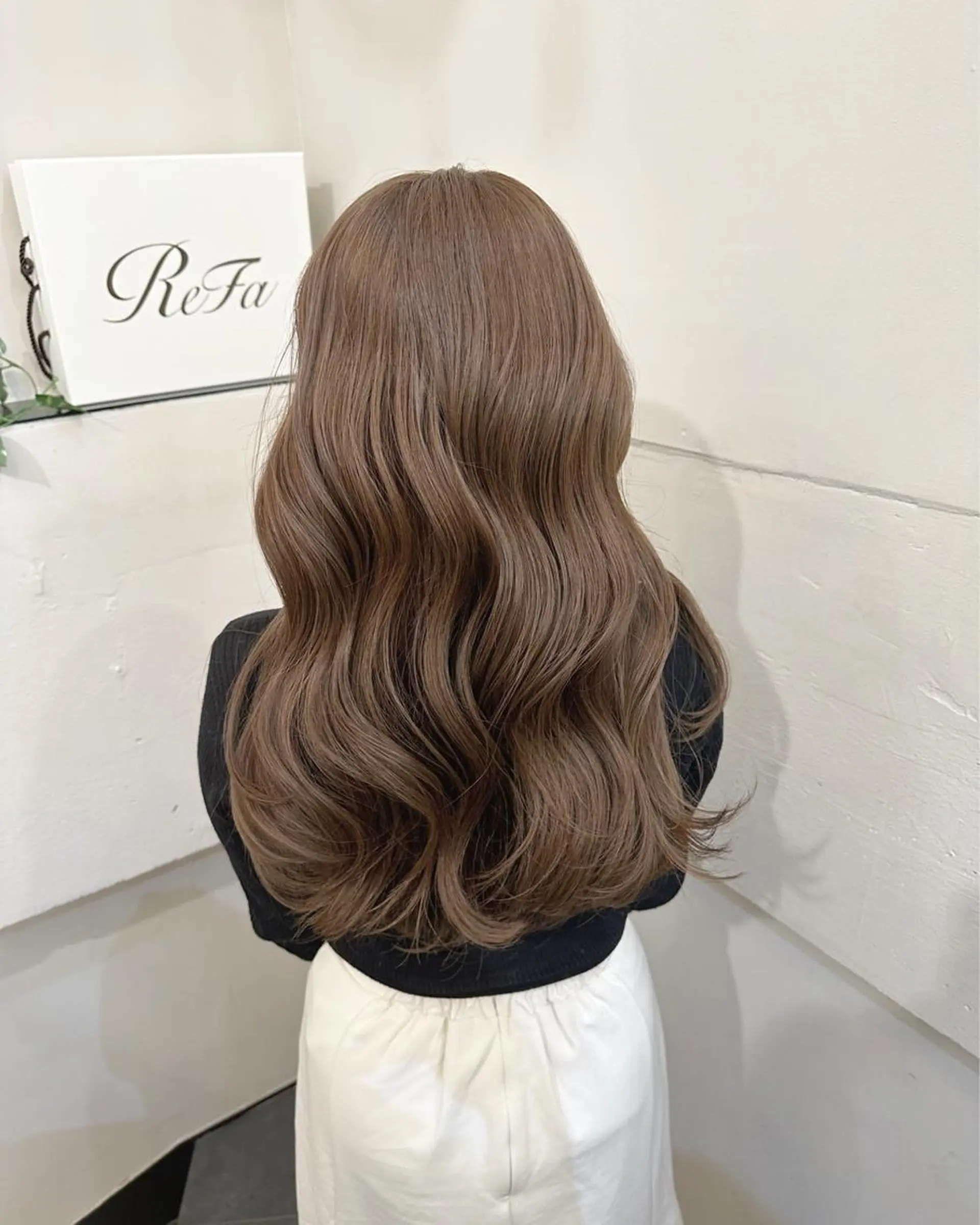 ロング ハイライト 柔らかbeige /chinari❤︎のヘアスタイル