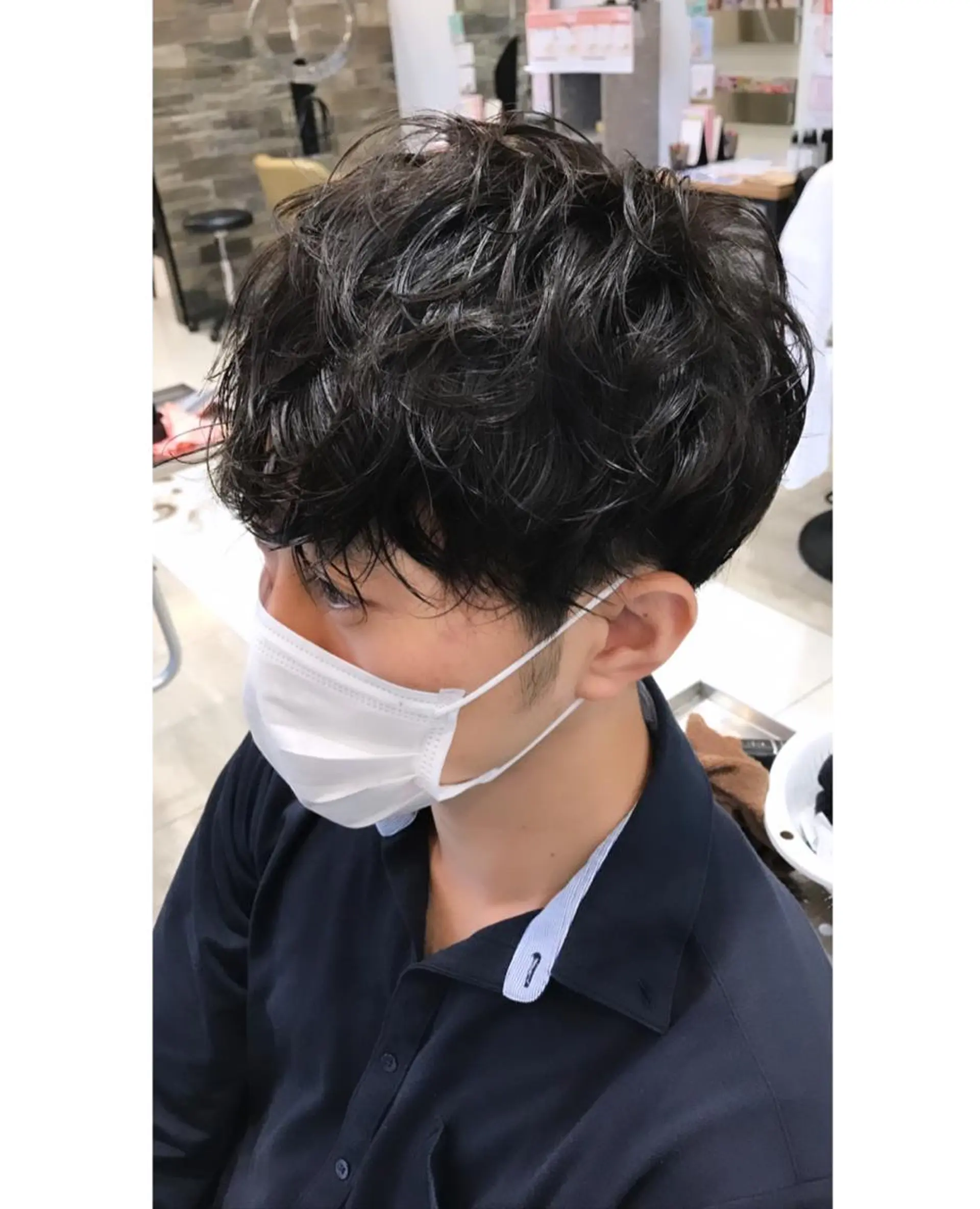 パーマ メンズ カット パーマ RAY+beauty 安藤優樹のヘアスタイル