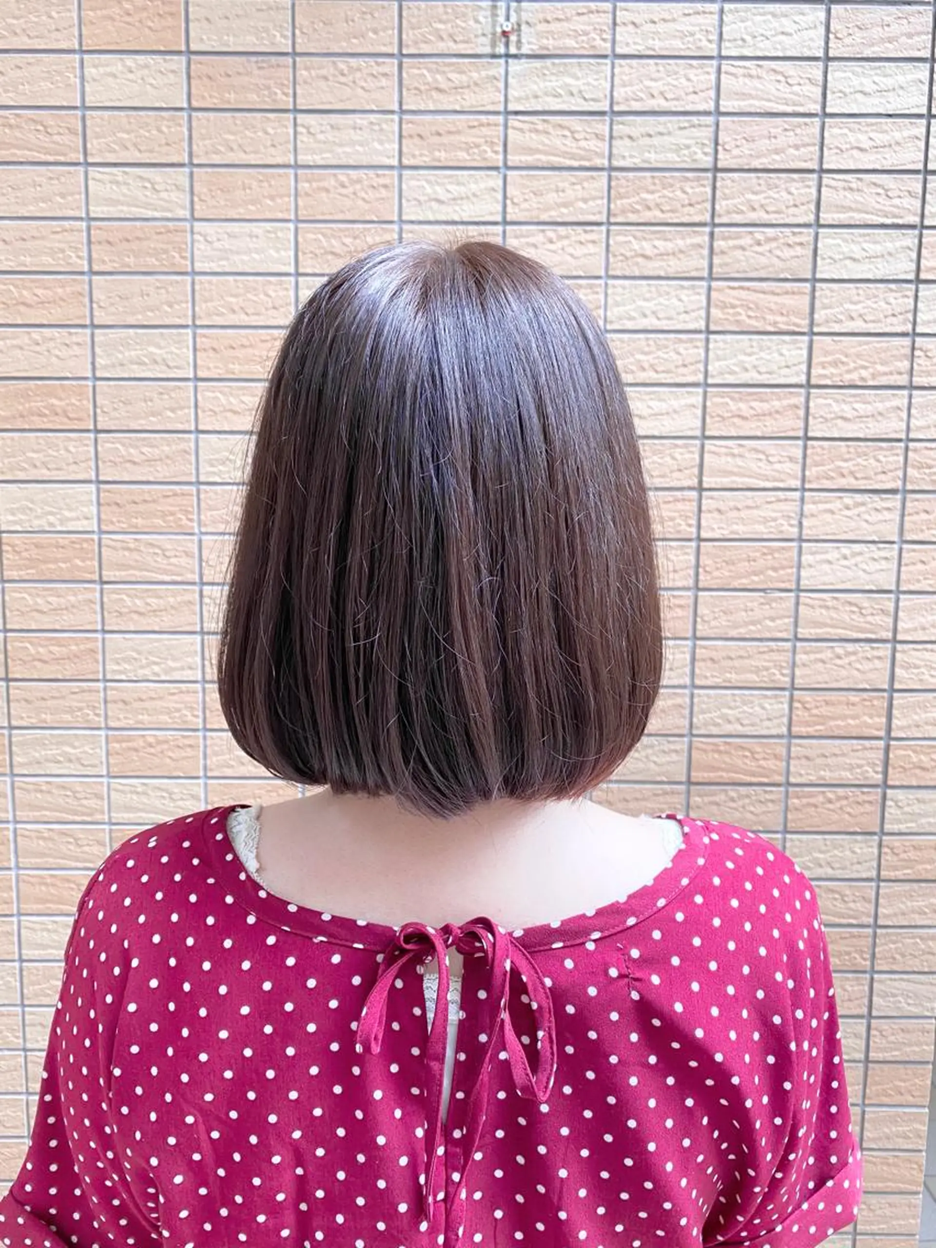 ミディアム カラー 髪質改善 ヒデのヘアスタイル