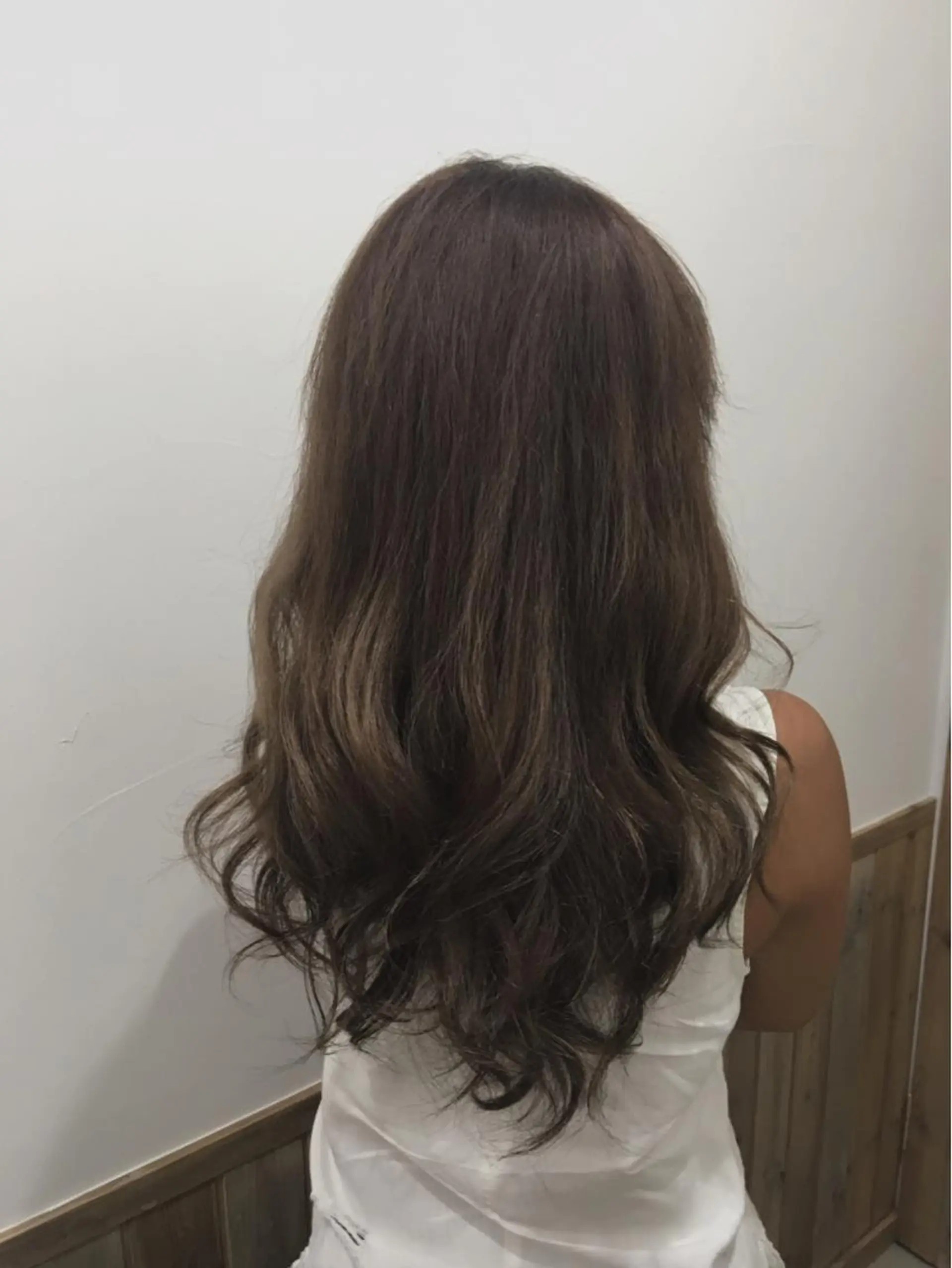 ロング カラー ベージュカラー Oasis所属・🦋Oasis RINA 🦋のヘアスタイル