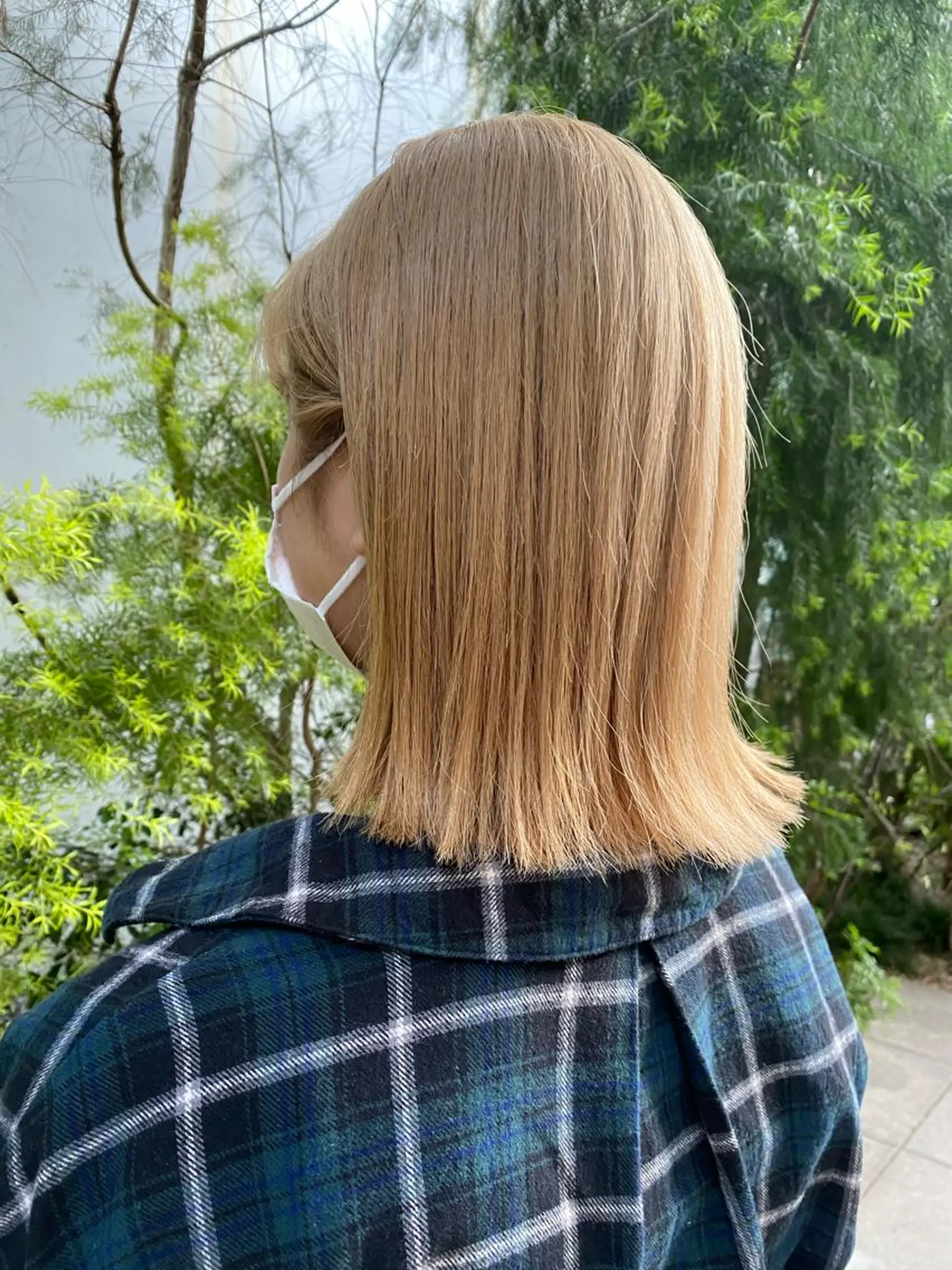 ミディアム カラー 切りっぱなしボブ ボブ RAYGLOW  by Headlight 東海店所属・海外ヘア スタイルRIOのヘアスタイル