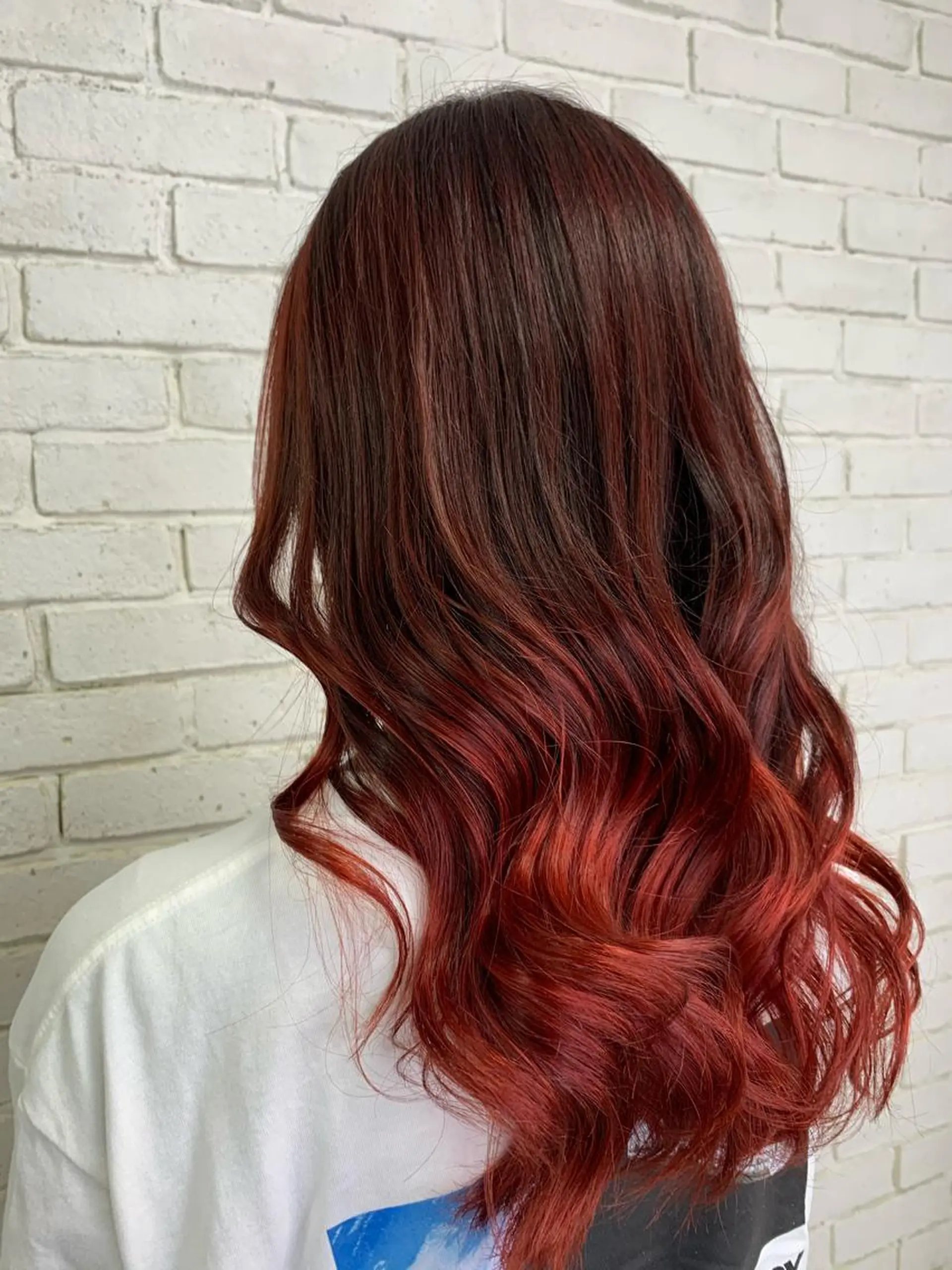 ロング カット トリートメント u n aのヘアスタイル