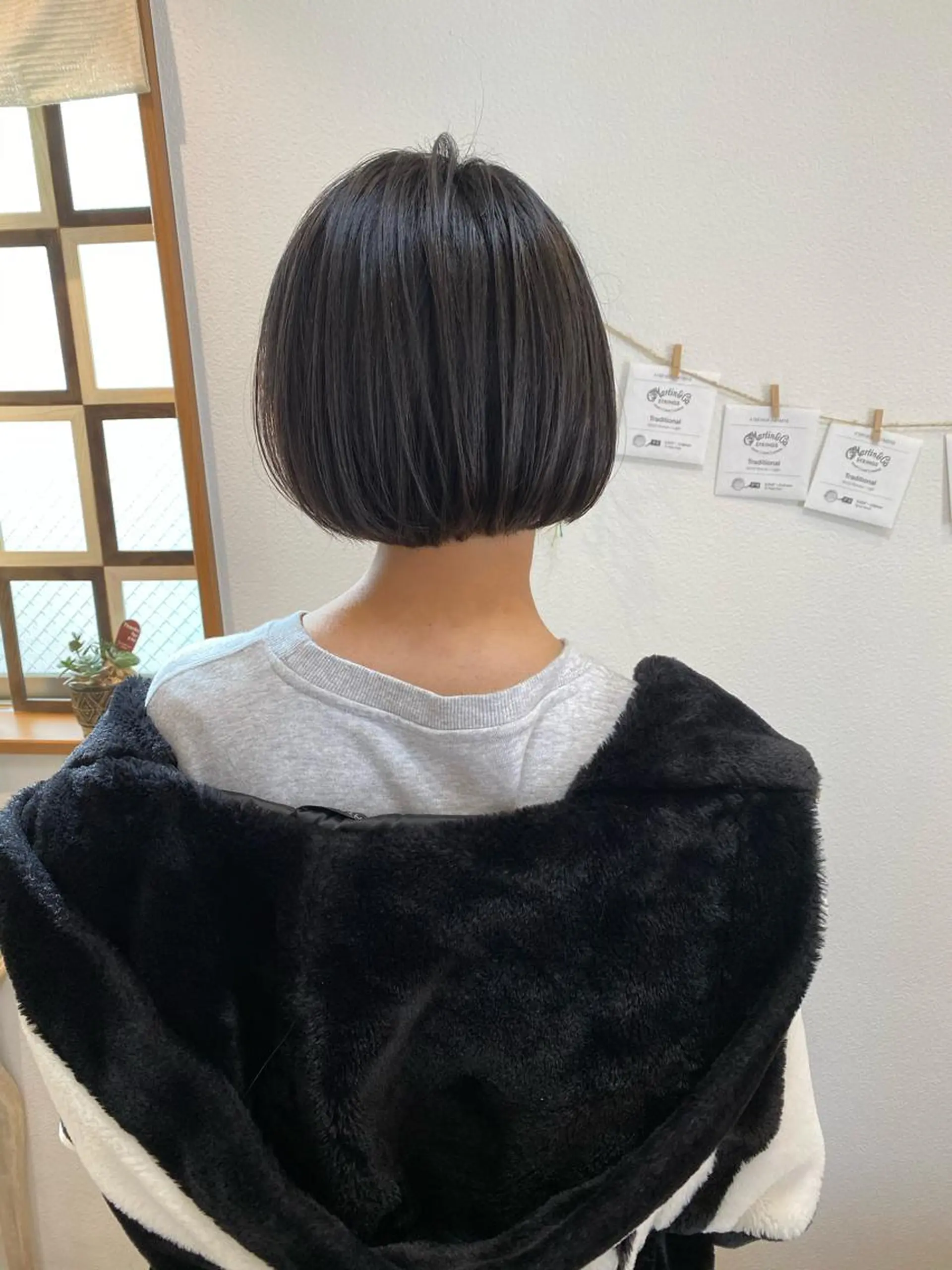 ショート ショート、ボブ シマダマサトのヘアスタイル