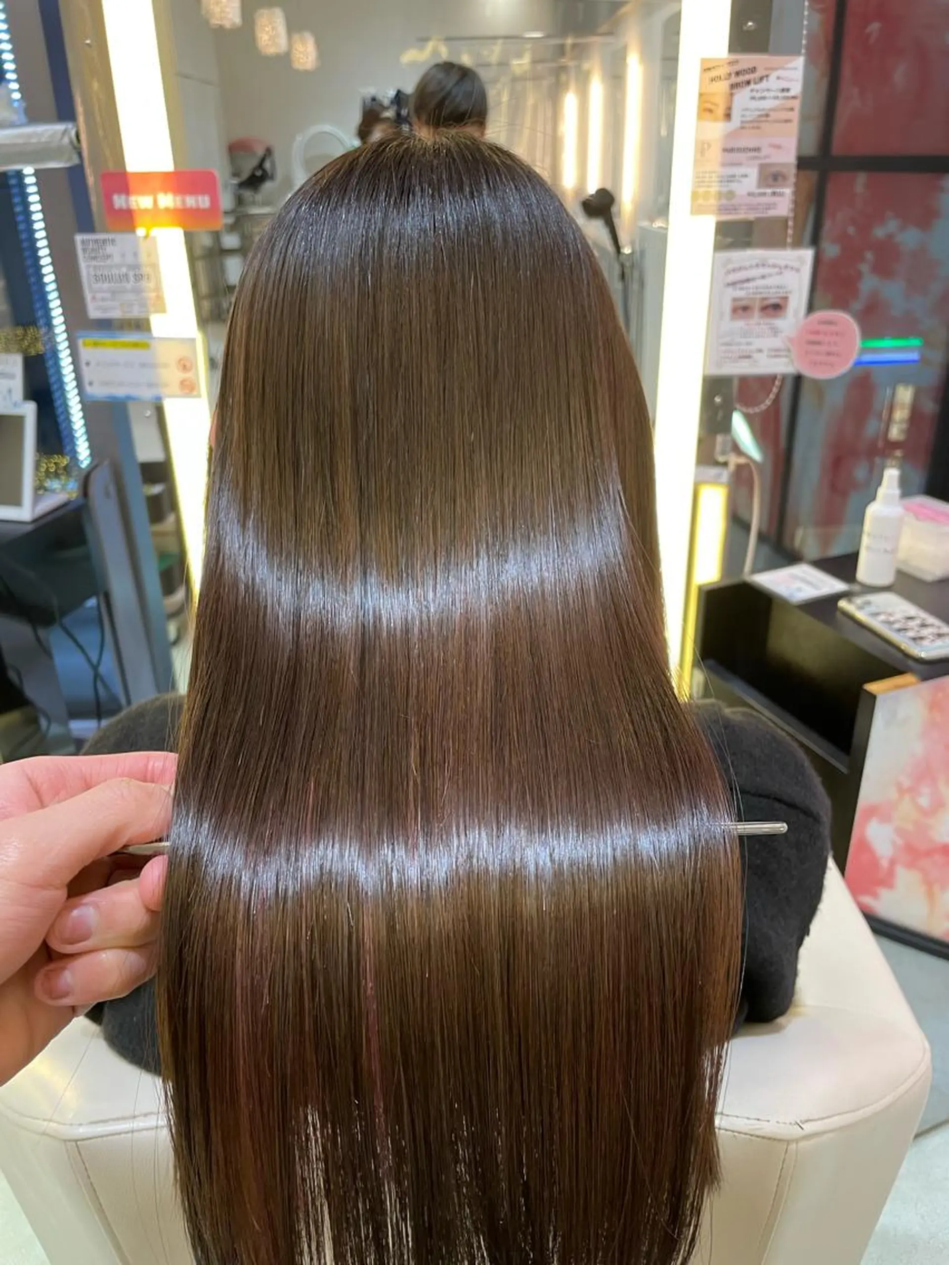 ロング 髪質改善 ヘアーメイクWiLLあべの店所属・✨美髪プロ✨蔵元 紀葉のヘアスタイル