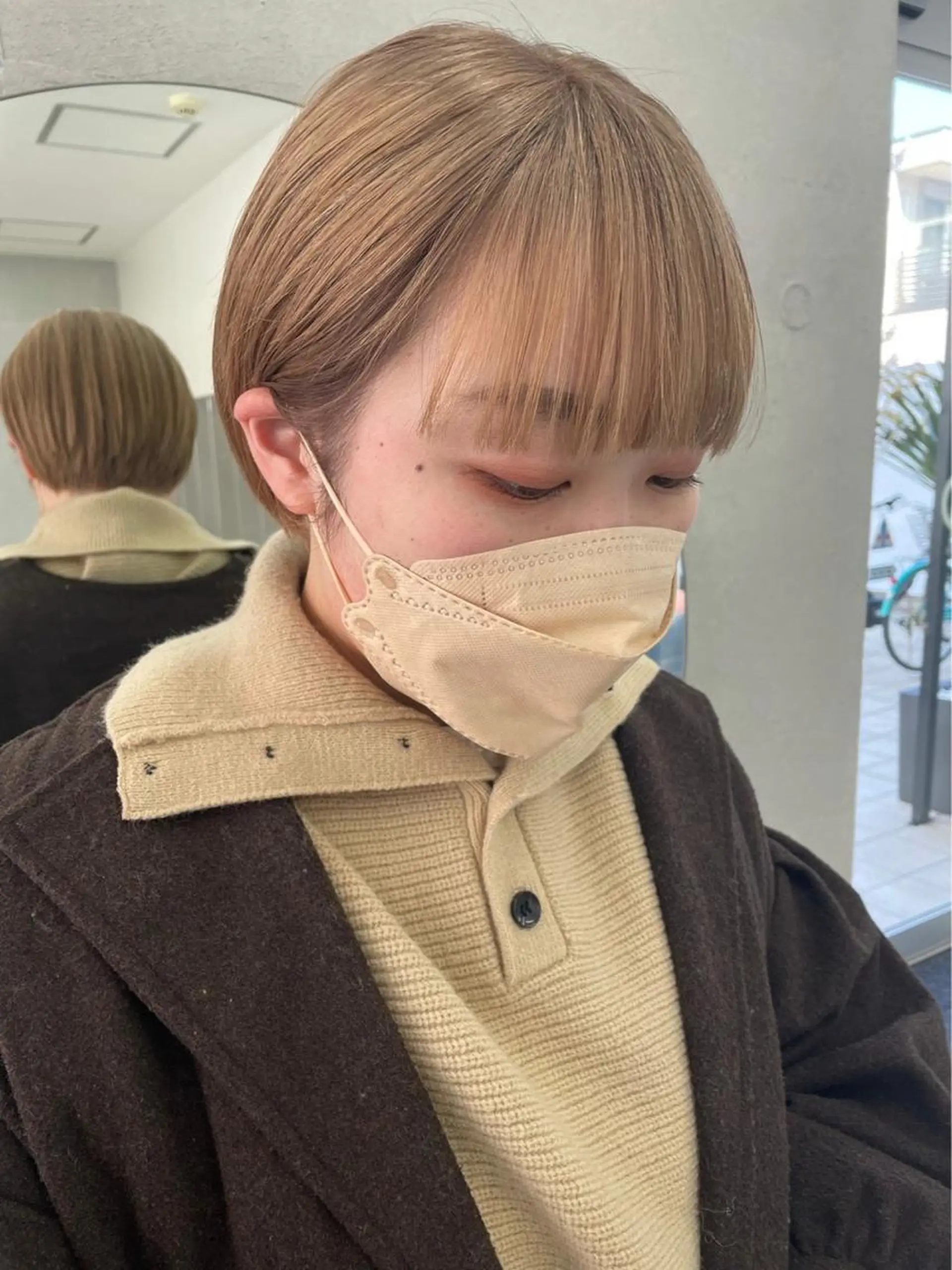 ショート mono.所属・南茨/ヘッドスパ /カット/momoのヘアスタイル