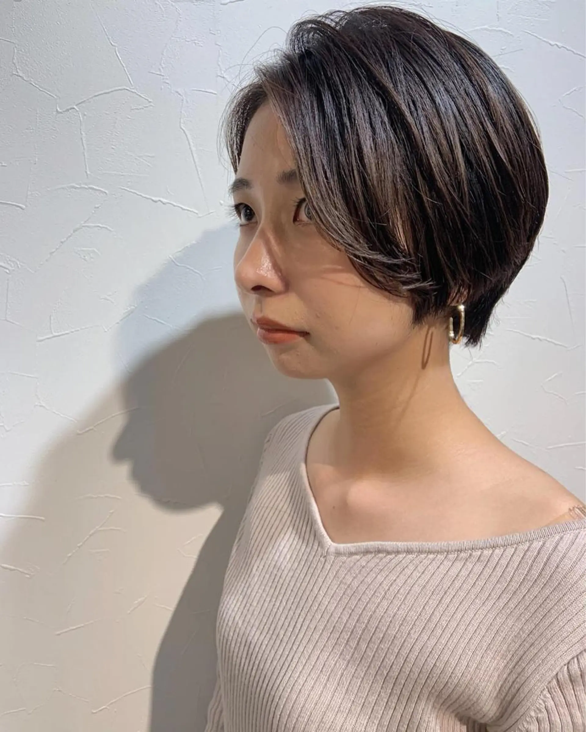 ショート ハンサムショート ショートヘア ♡ma ki♡のヘアスタイル