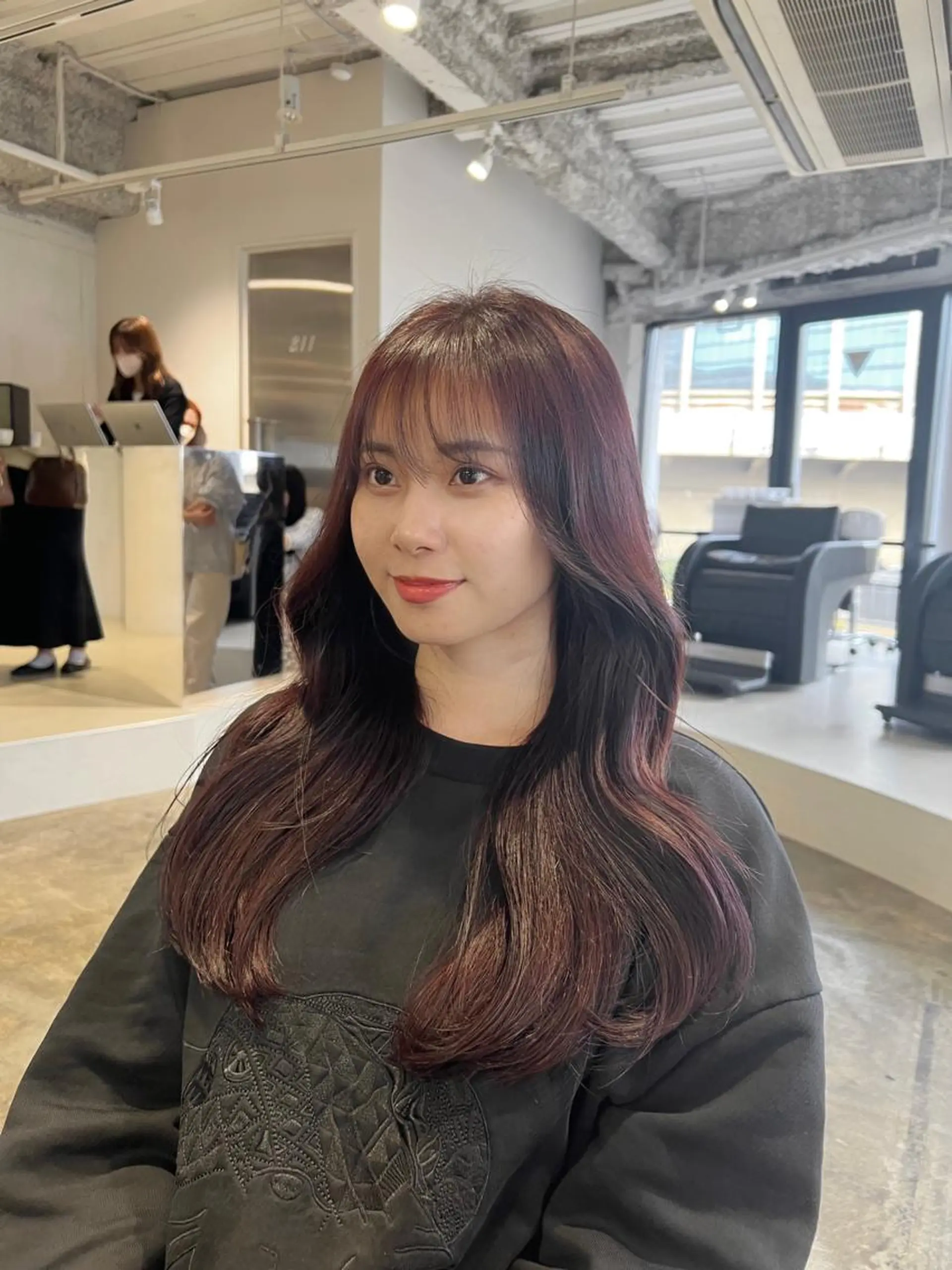 ロング カット ヘアカラー トリートメント 店長/レイヤーカット /大東悠生のヘアスタイル