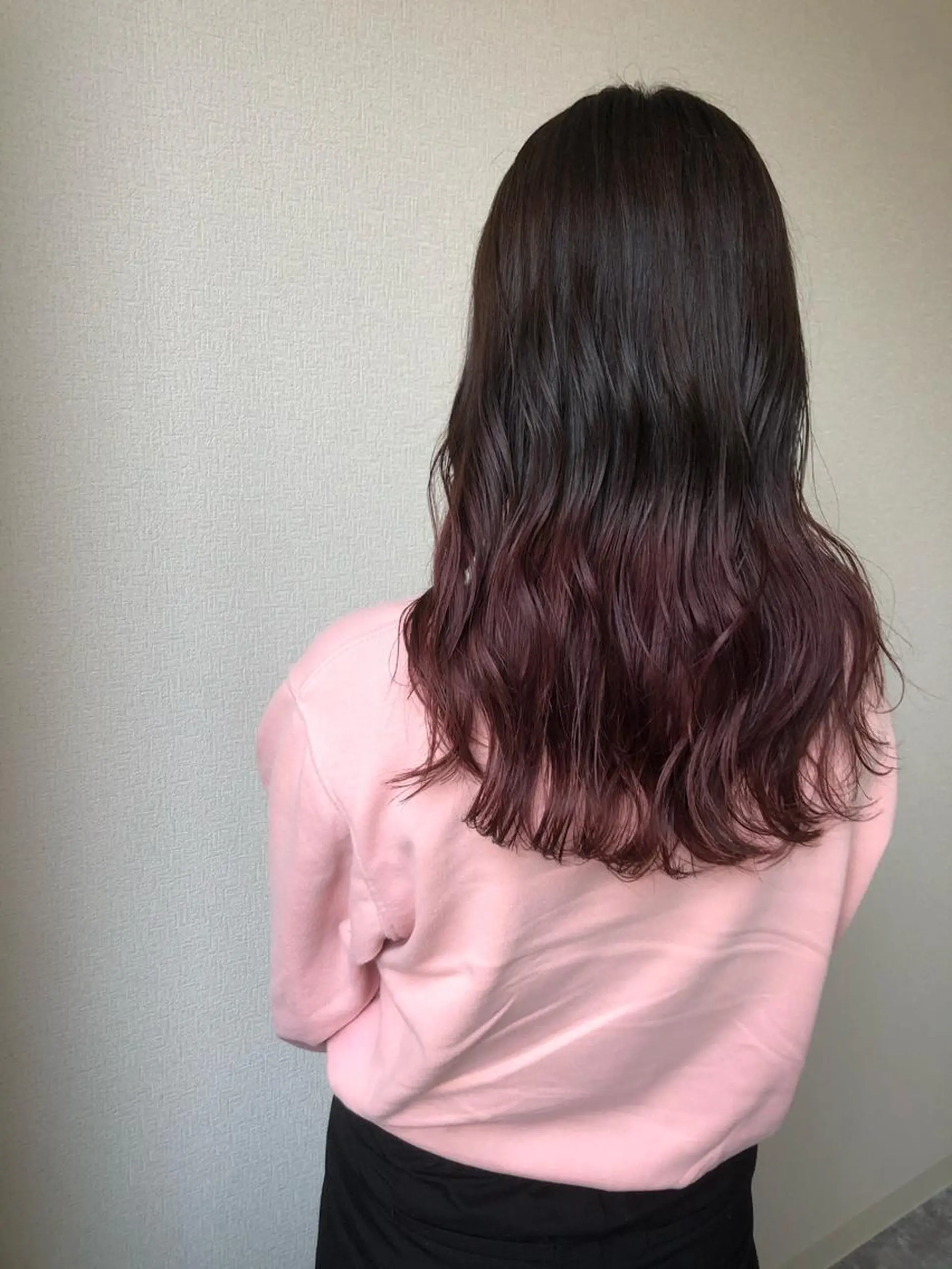 ロング カラー ヘアカラー Hanna by W_SALONのヘアスタイル