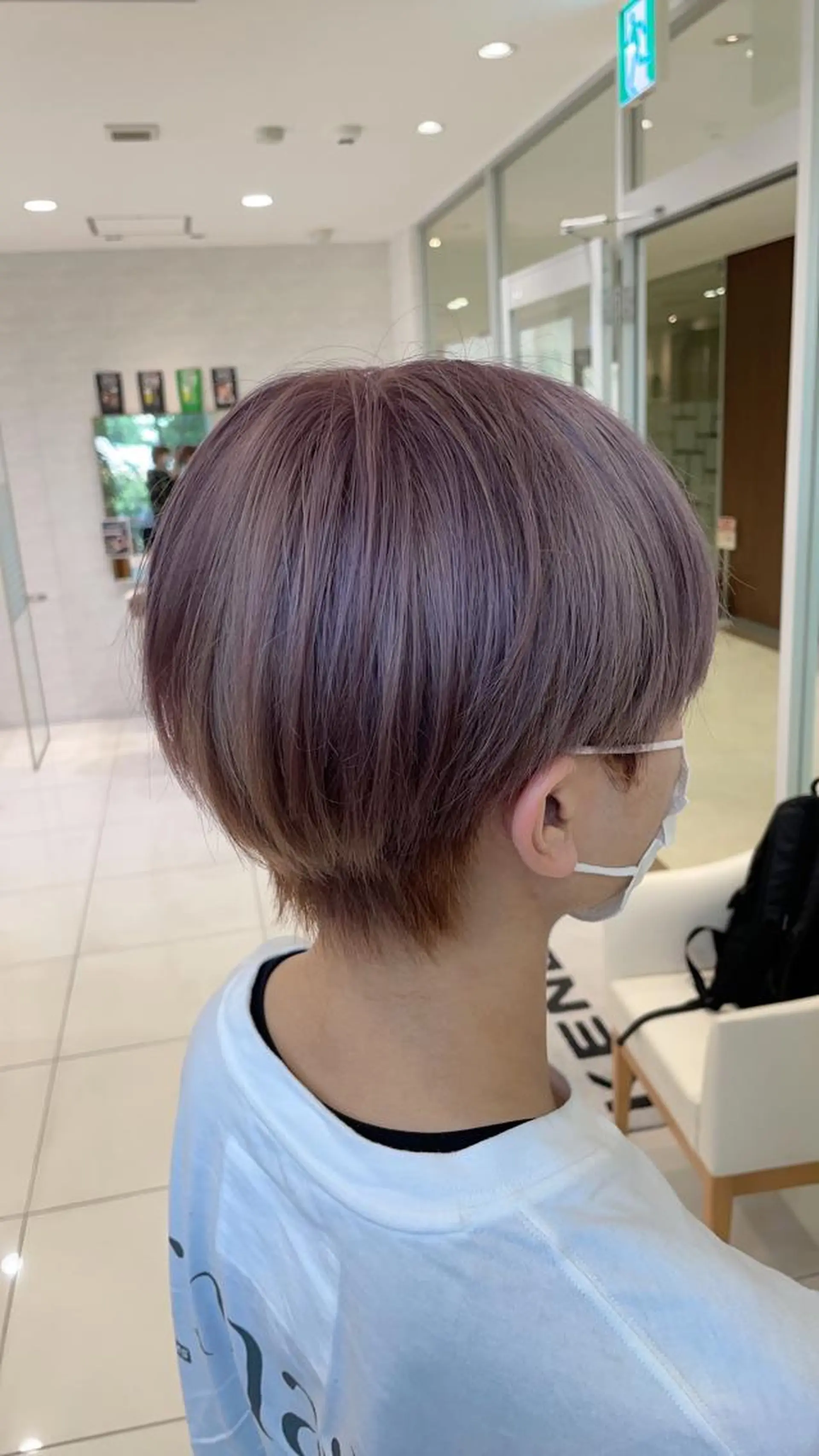 ショート カラー メンズ カット ヘアカラー トリートメント ご新規様限定クーポン あります　桂口　烈闘のヘアスタイル