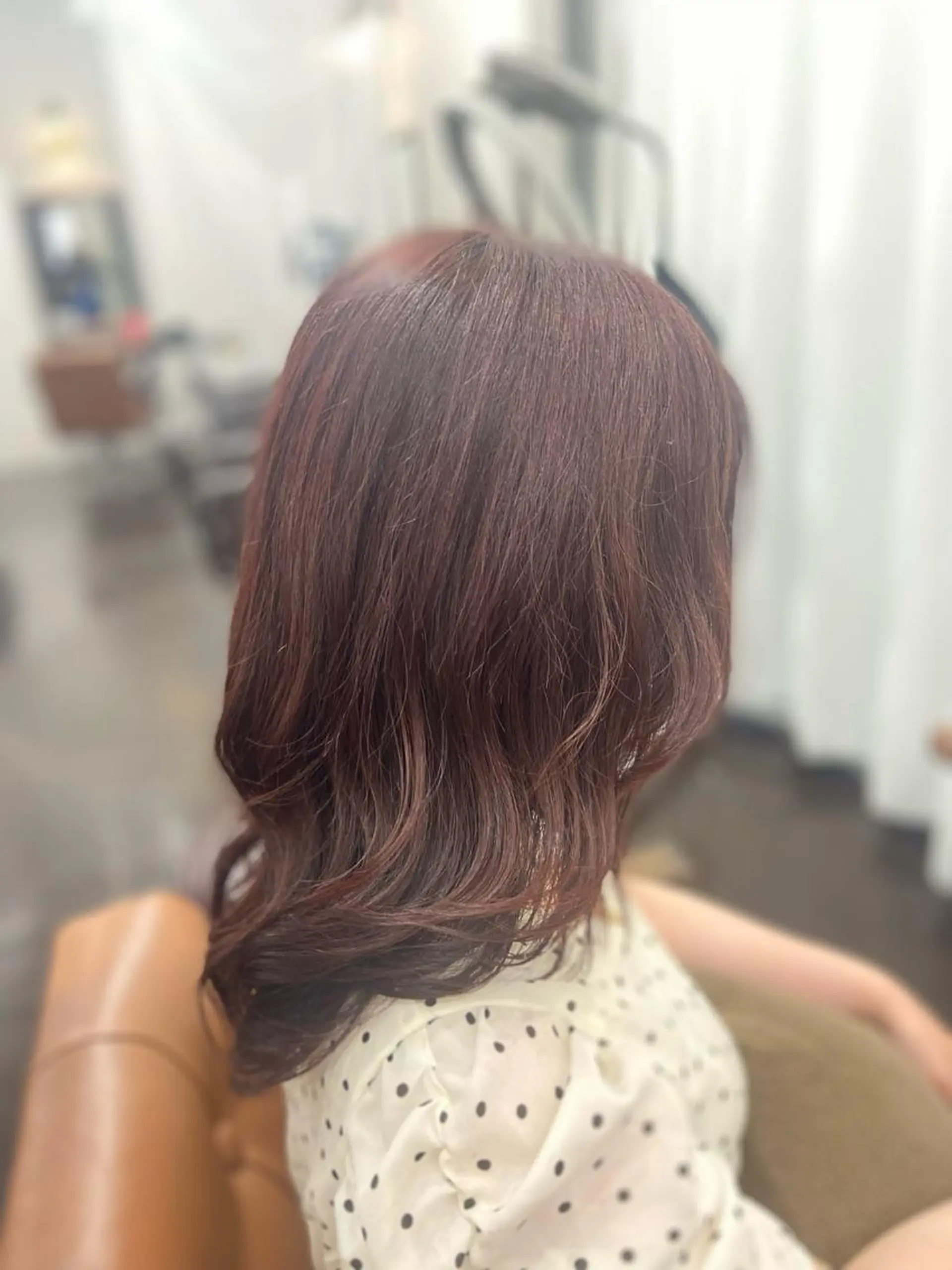 セミロング 韓国風ヘア 🌷名駅／髪質改善 ヘアセット/モネ🌷のヘアスタイル