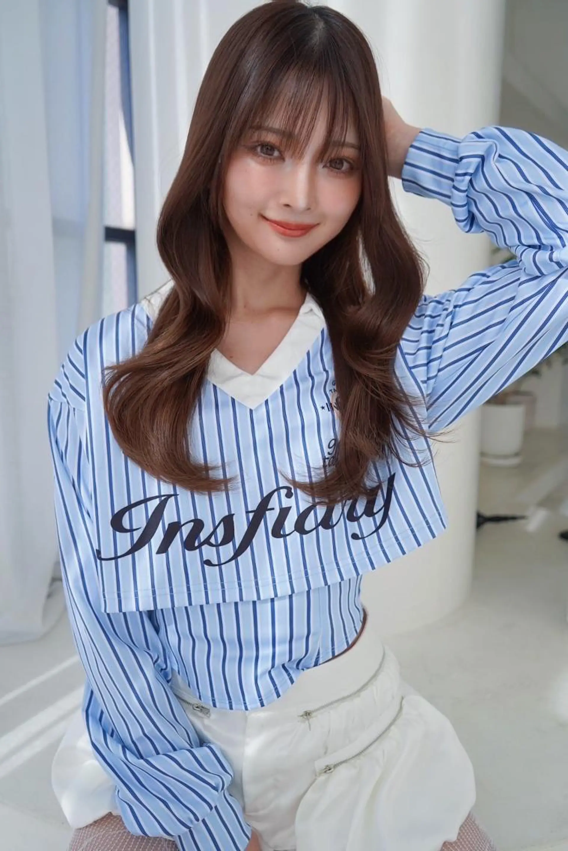 ロング カット ANGELICA 近鉄奈良店のヘアスタイル