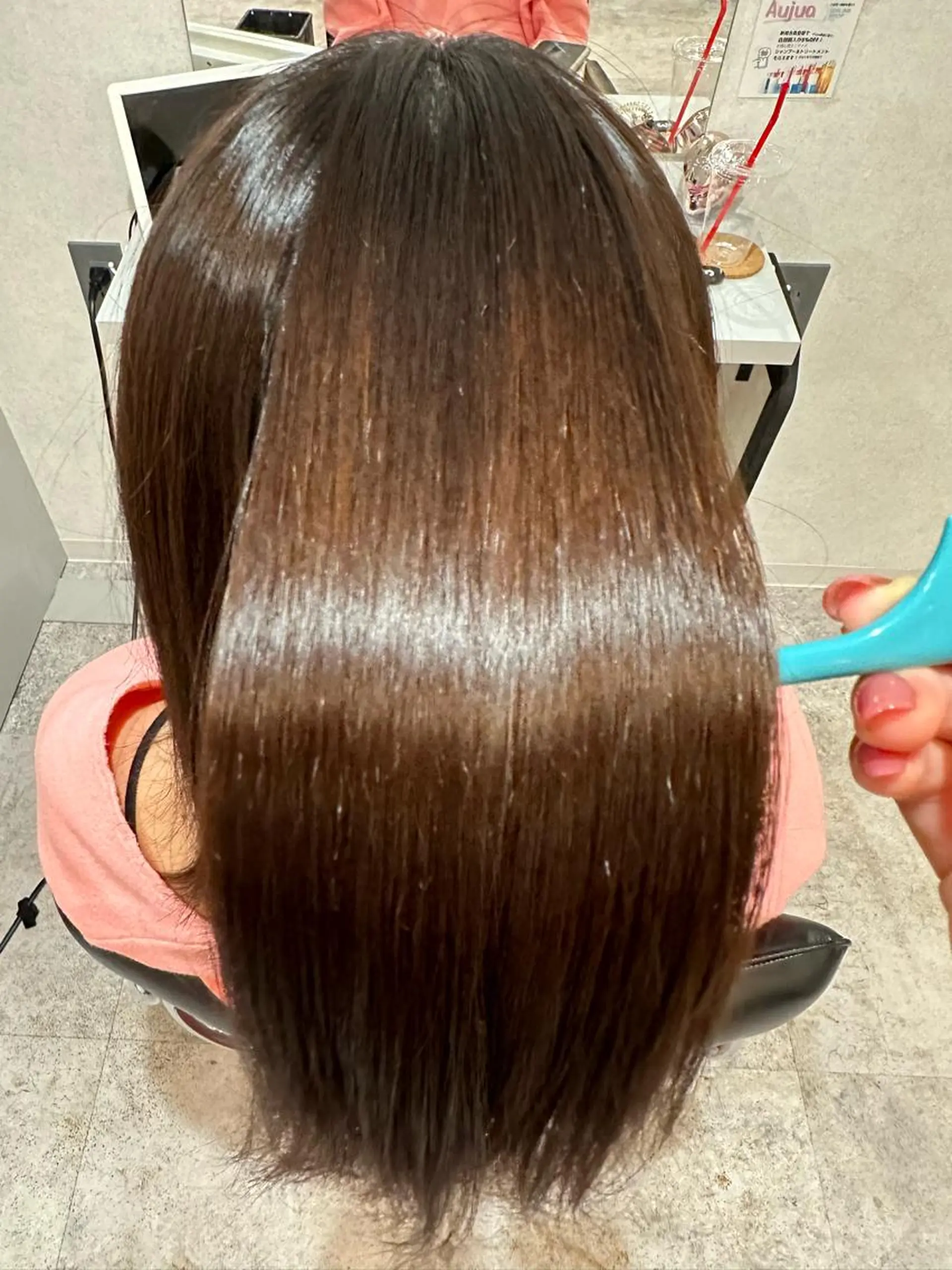 セミロング 韓国風🫧髪質改善 Bonheur辻結凪のヘアスタイル