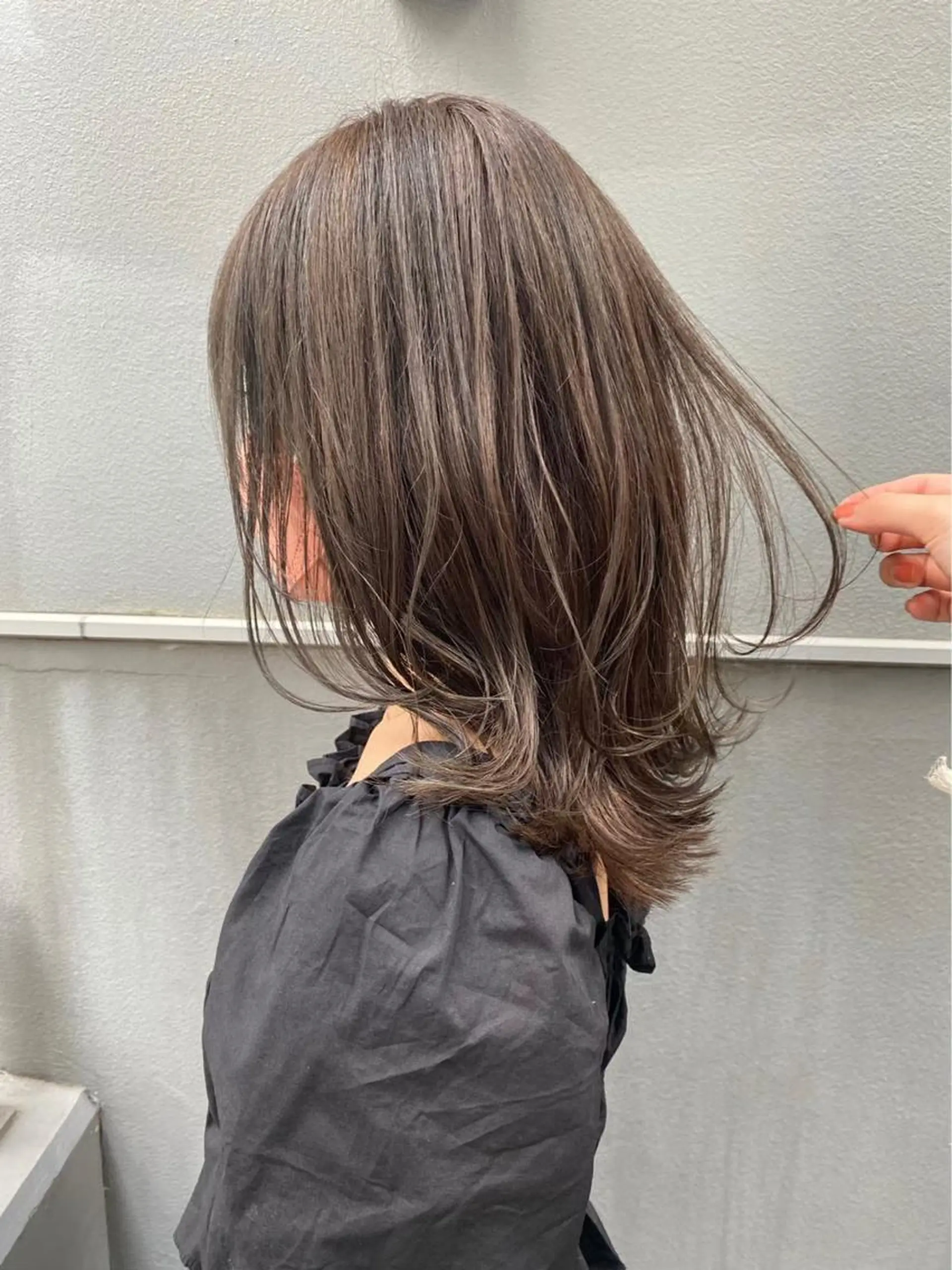 ロング レイヤーカット カット ヘアカラー トリートメント HACCH （ハッチ）所属・🪼ボブ/ハイトーン /髪質改善🪼のヘアスタイル