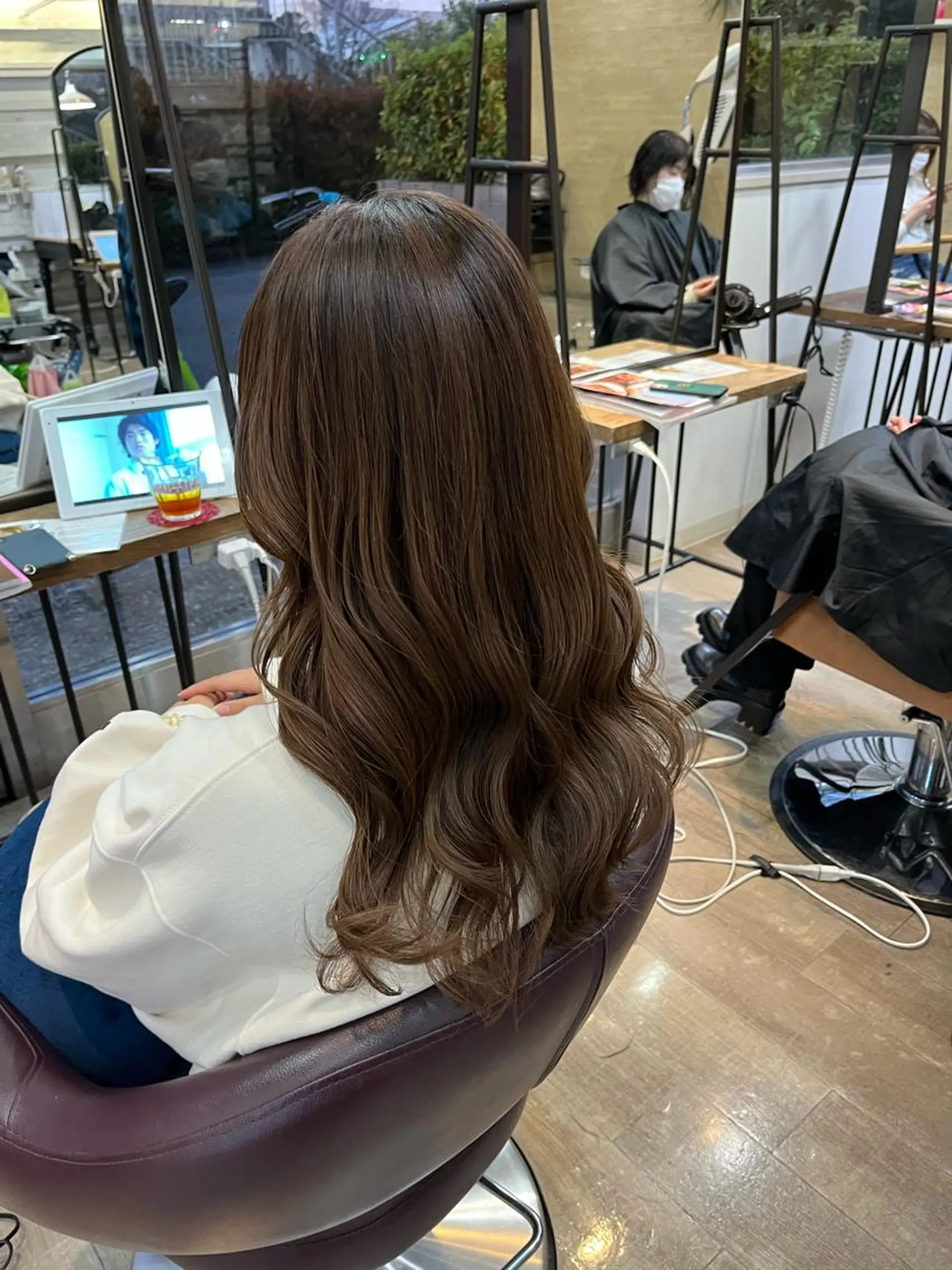 ロング 縮毛矯正/髪質改善 斉藤春のヘアスタイル