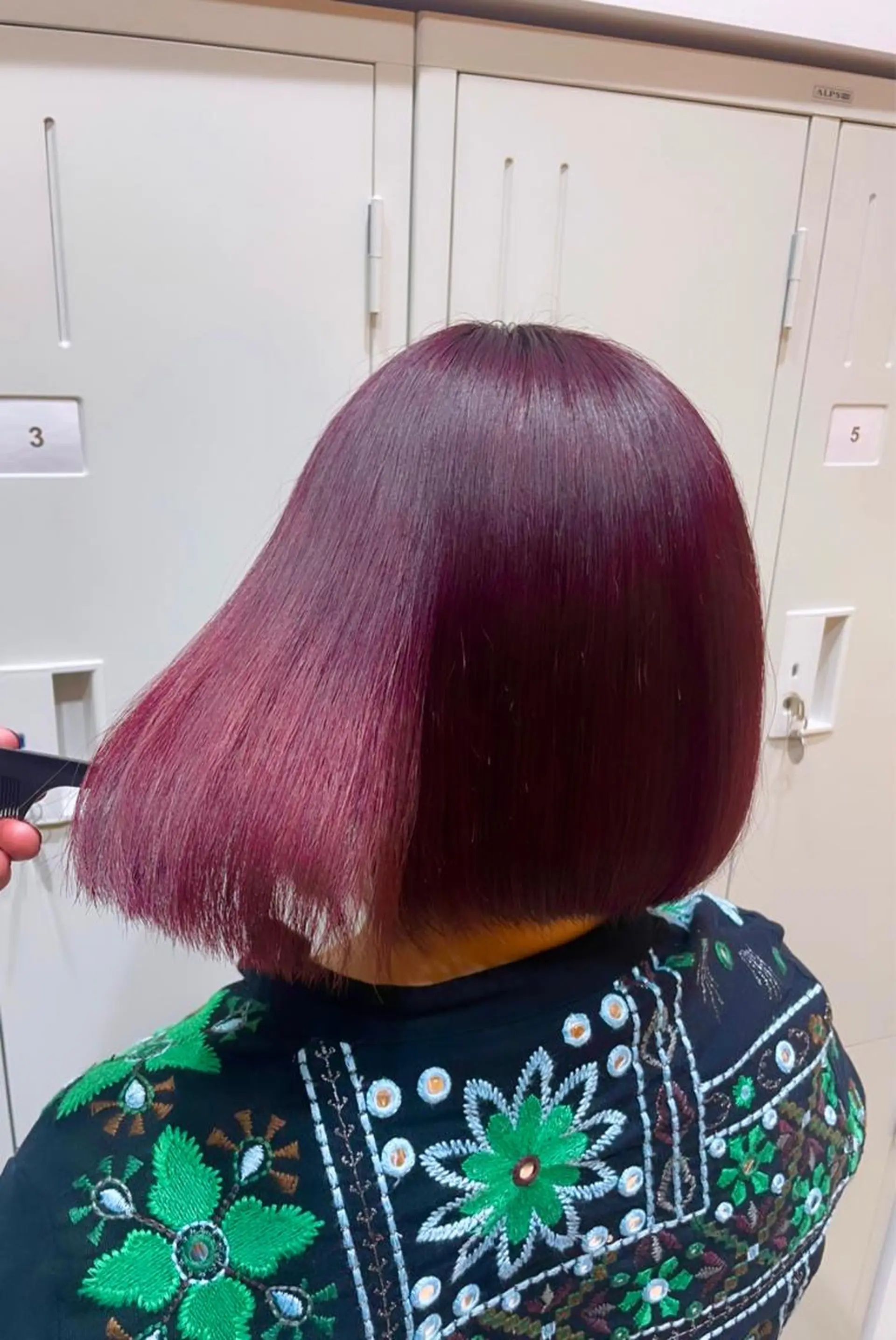ショート カラー ヘアカラー トリートメント 湯田 竜也のヘアスタイル