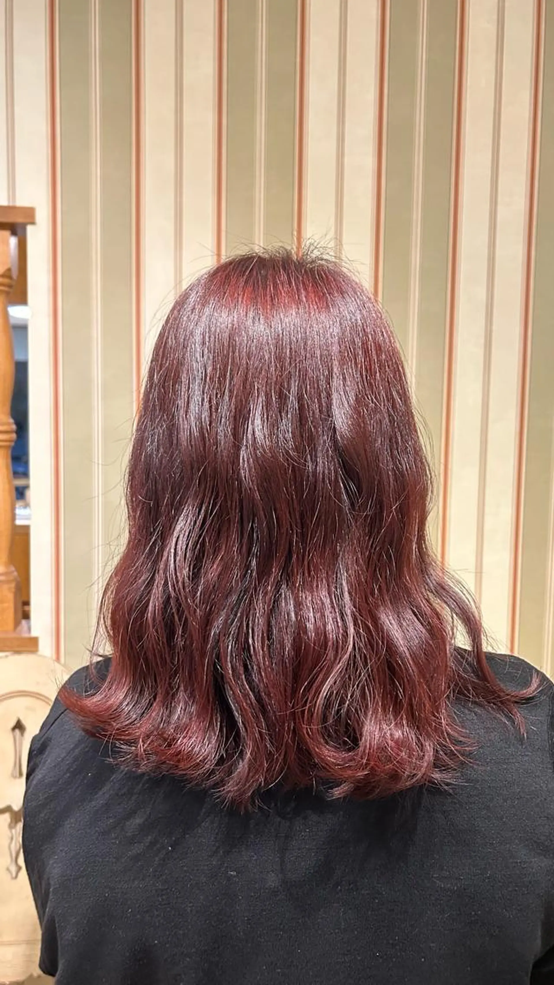 ロング カラー 新潟/万代/レイヤー 韓国風/明間未来のヘアスタイル