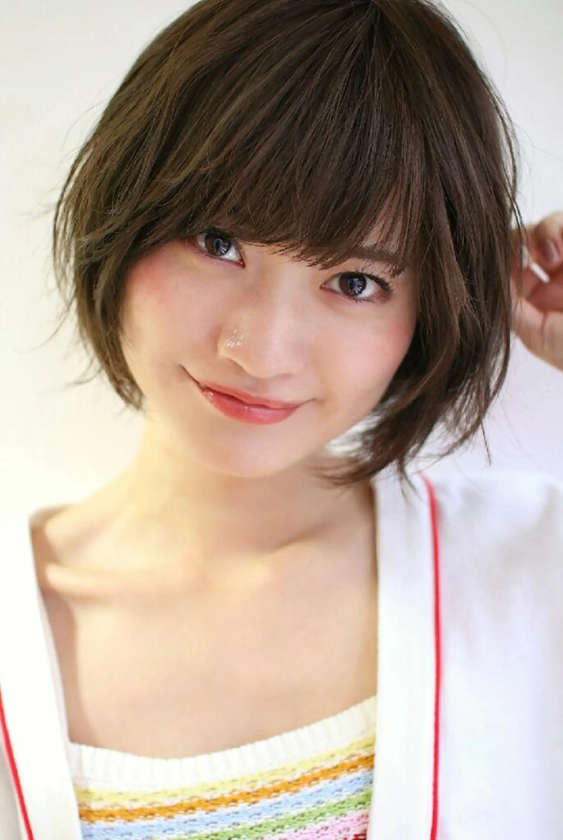 ショート カラー 堀内 翔のヘアスタイル