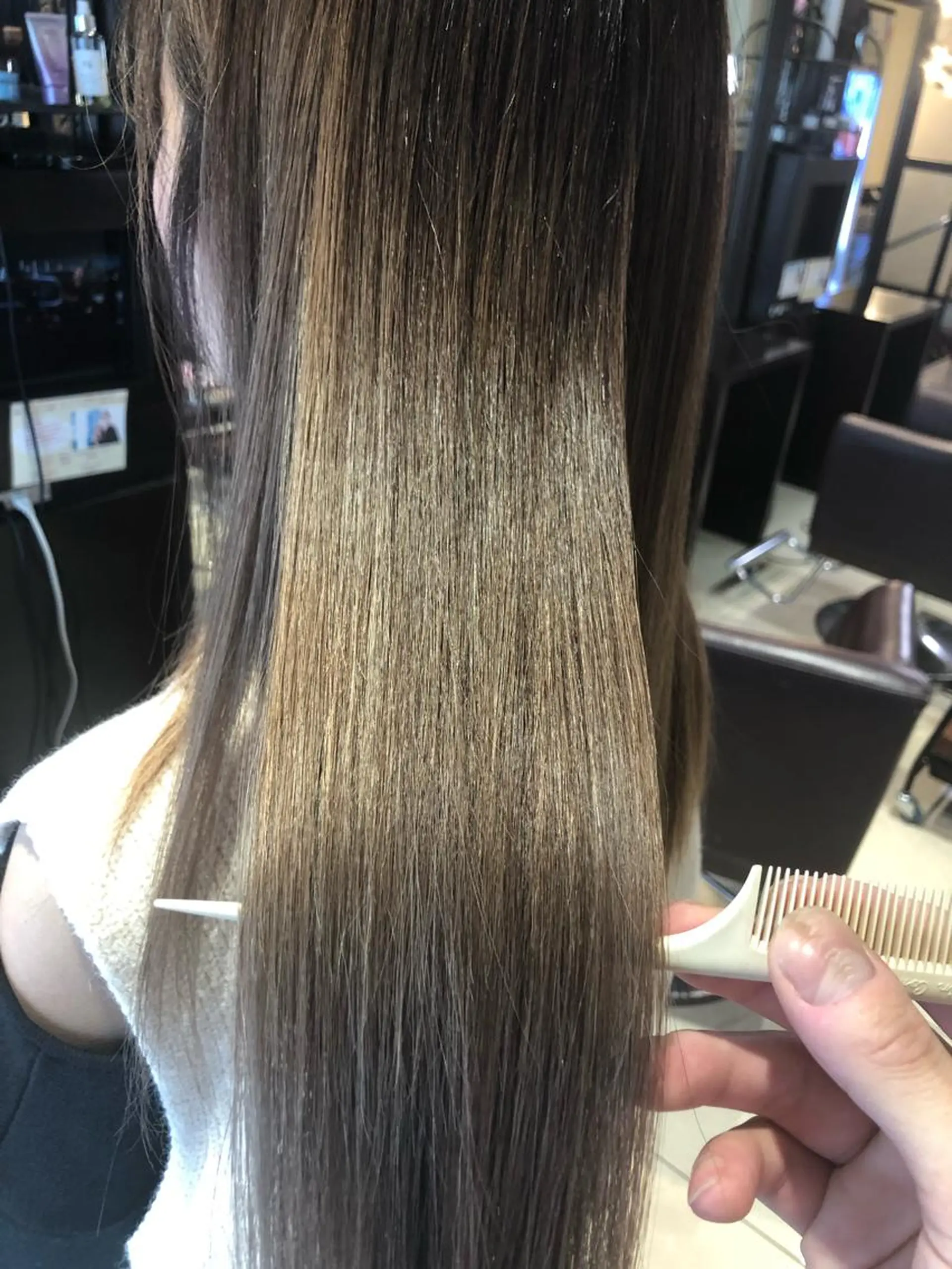 ロング カラー アクアカラー 髪質改善 トリートメント 髪質改善✨艶髪師 黒木大貴のヘアスタイル