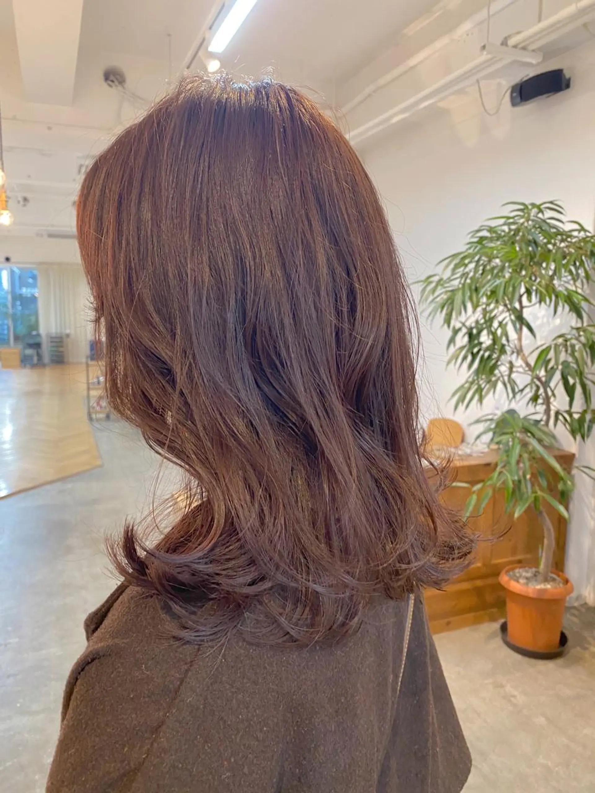 セミロング カラー ラベンダーカラー ラベンダーピンク ピンクカラー ance ayelashアンセアイラッシュ薬院店所属・神原 ありさのマツエク・マツパデザイン