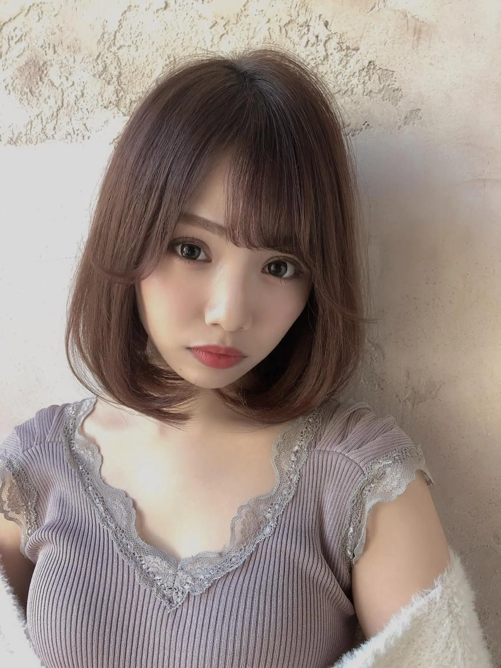 ミディアム 代表山口ひな 髪質改善のプロのヘアスタイル