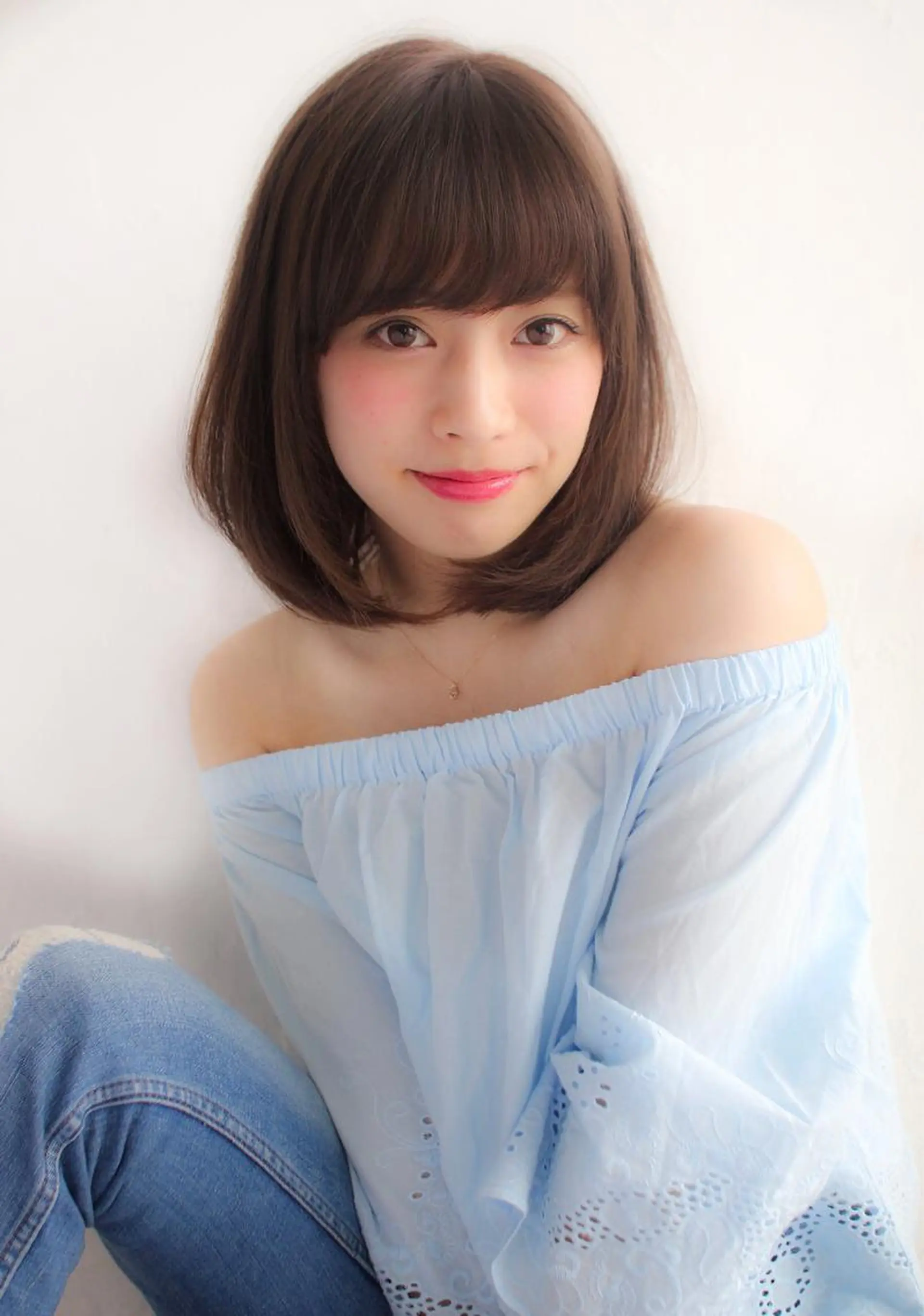 ミディアム 🪞手軽に✨可愛く /池袋　LAND🪞のヘアスタイル