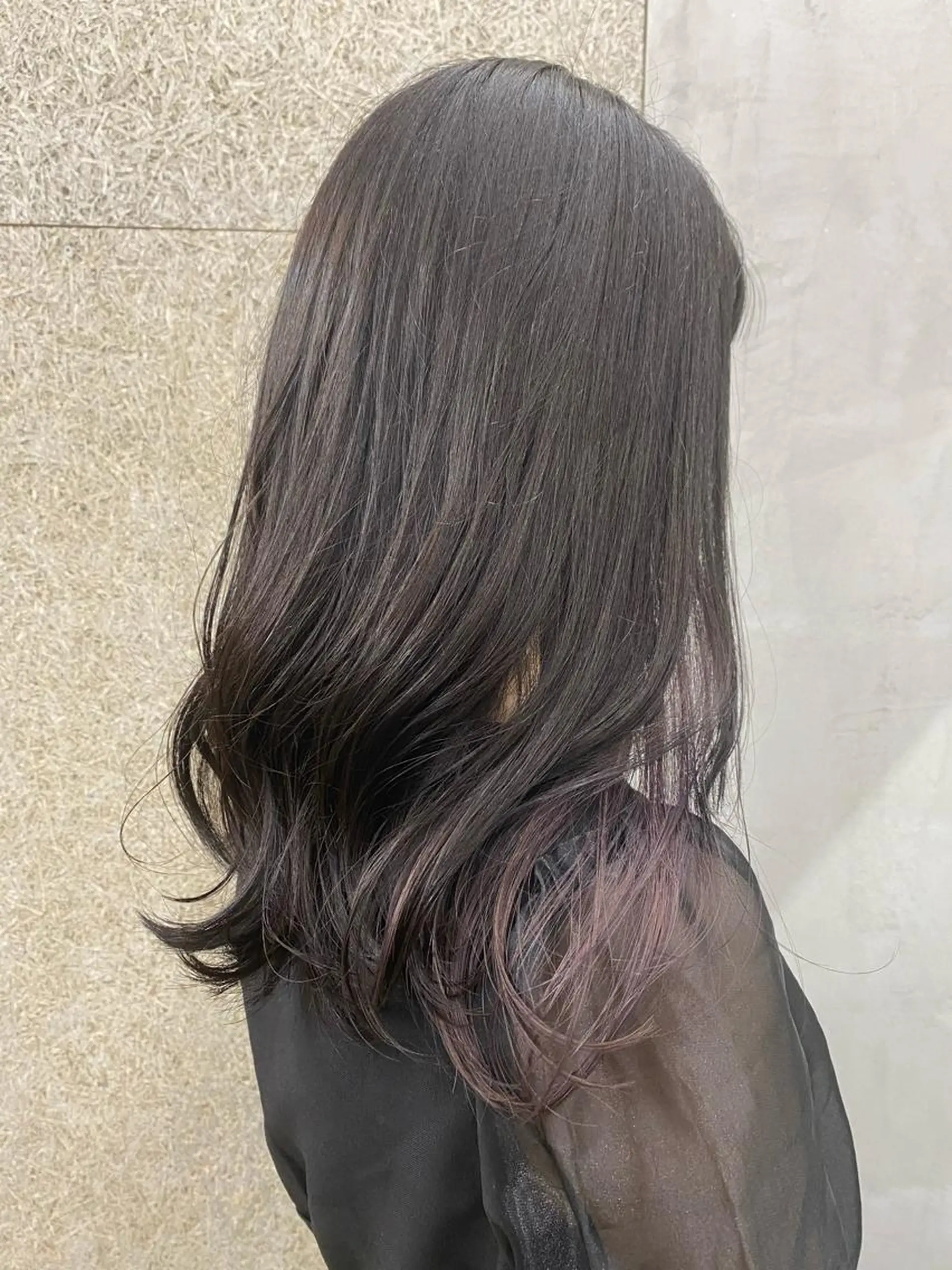 ロング アッシュ カット ヘアカラー トリートメント SEA　浦安所属・浦安美容師🌈 Mayaのヘアスタイル