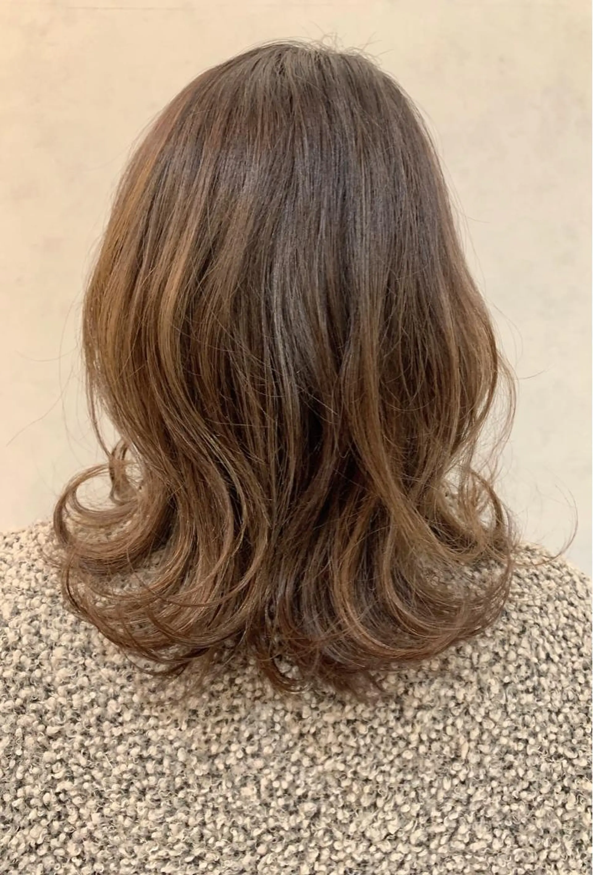 セミロング カット トリートメント ︎︎☺︎ yuri ︎︎☺︎のヘアスタイル