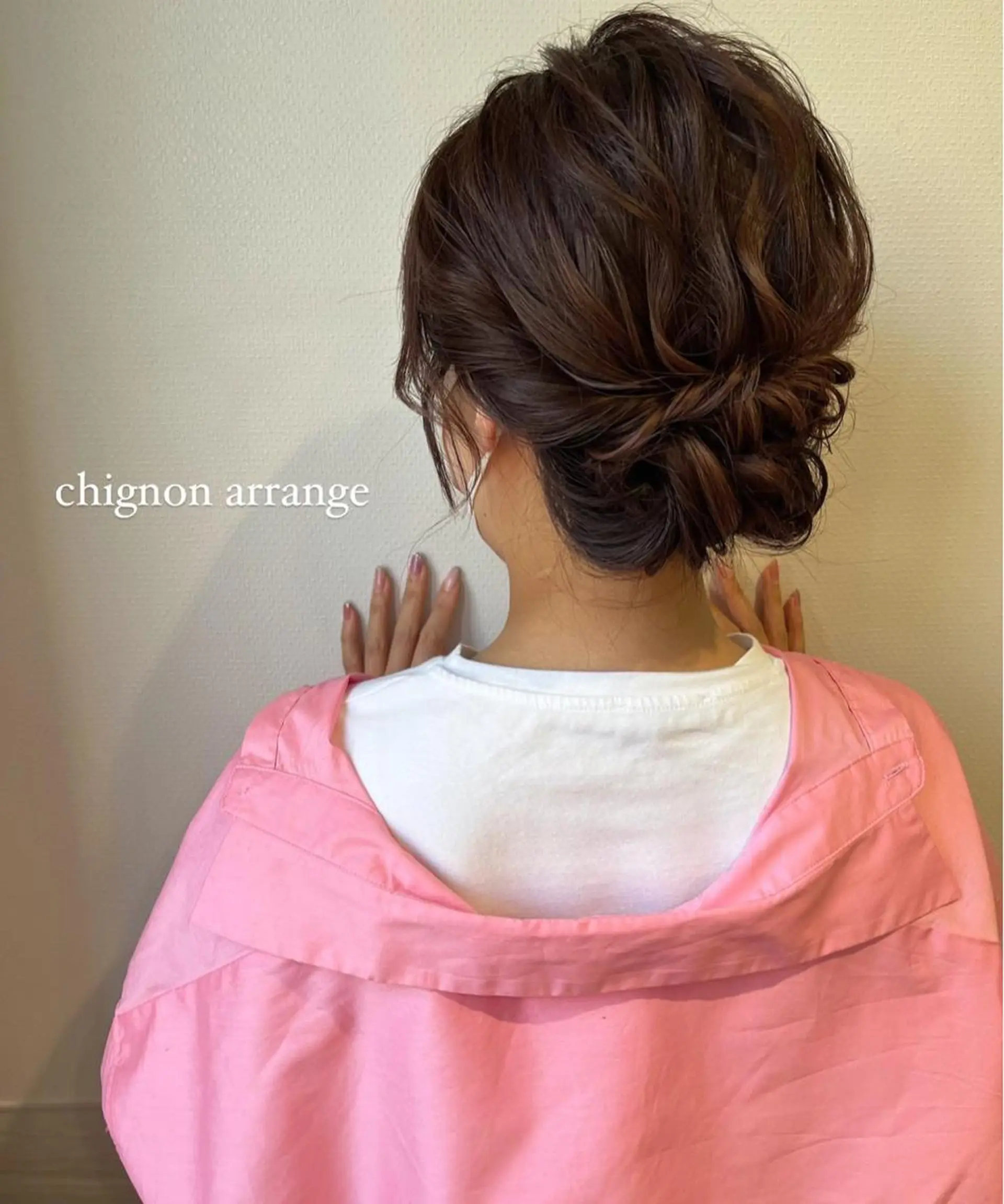 ミディアム ヘアアレンジ tomida yukiのマツエク・マツパデザイン
