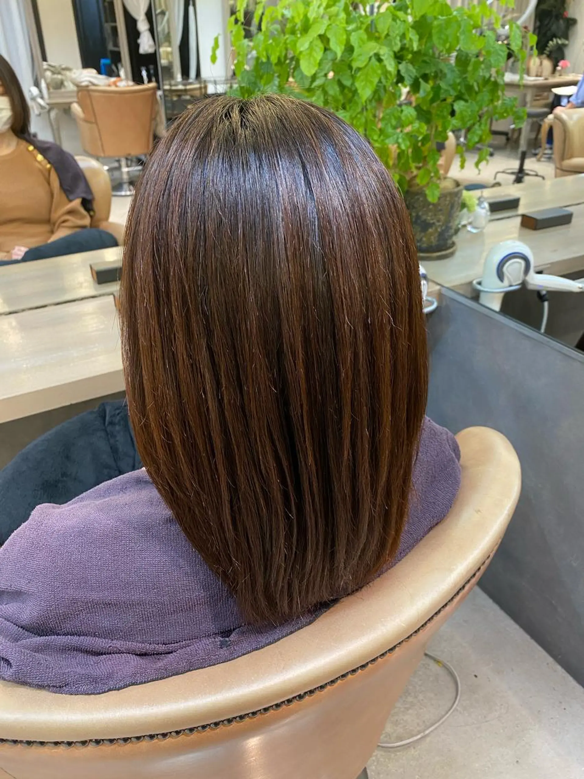 ミディアム しまだ みゆのヘアスタイル