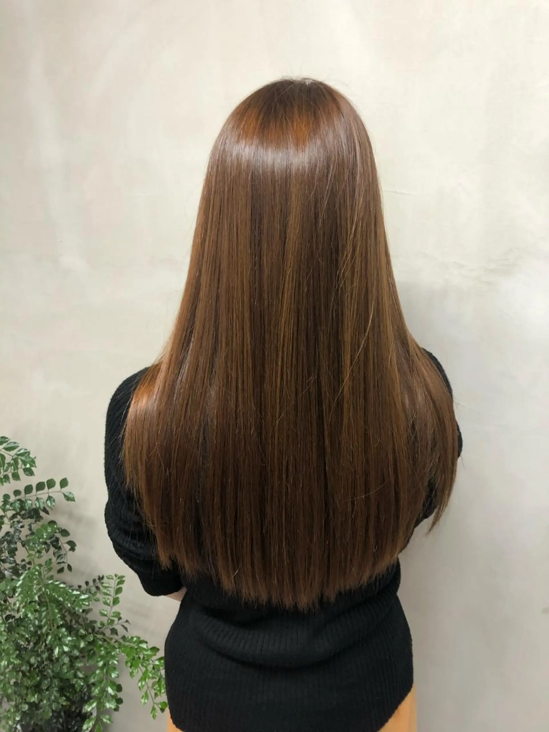 ロング トリートメント 透け感カラー✂️ yuuのヘアスタイル