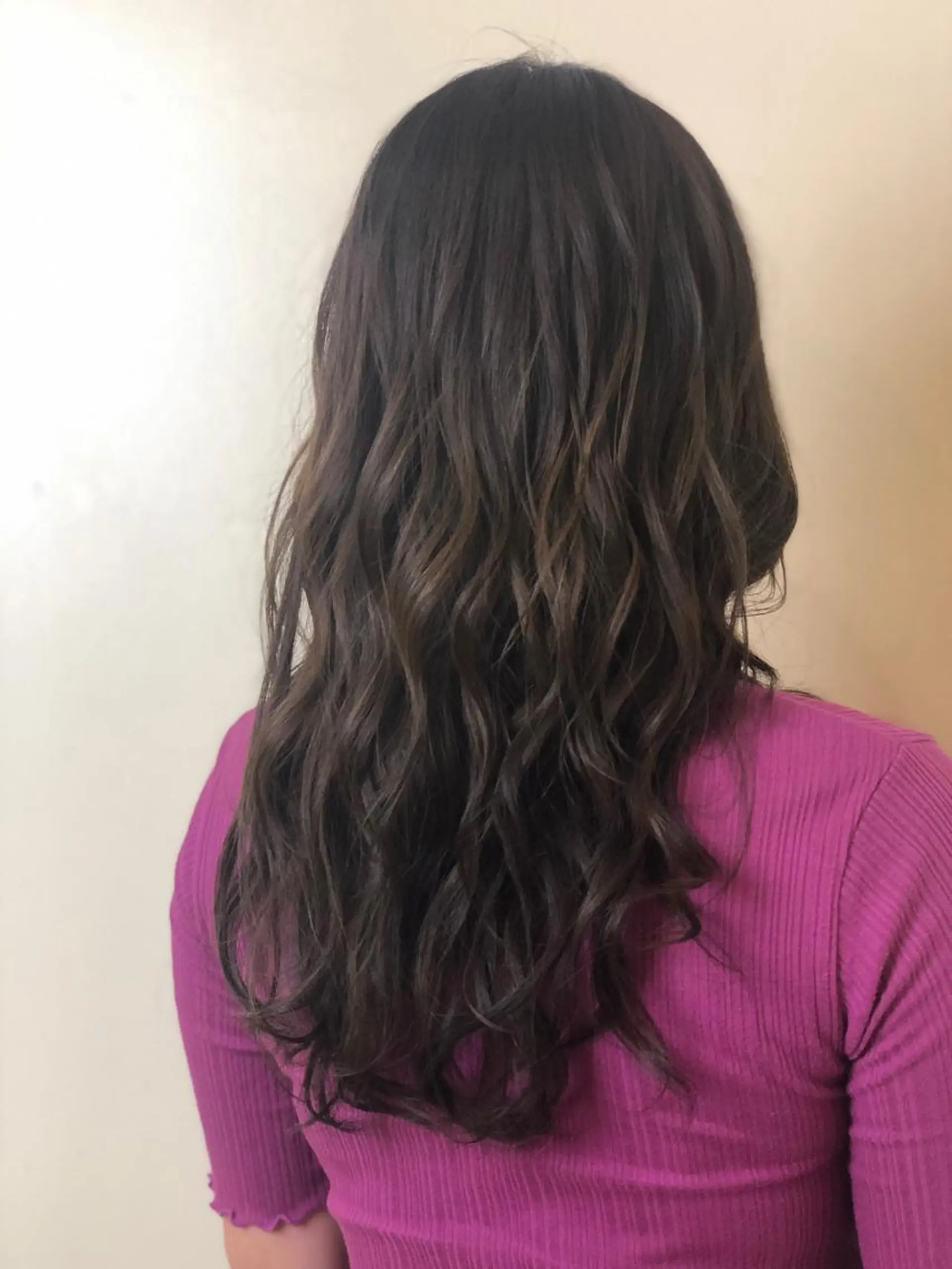 ロング カラー 長瀬 燎哉のヘアスタイル